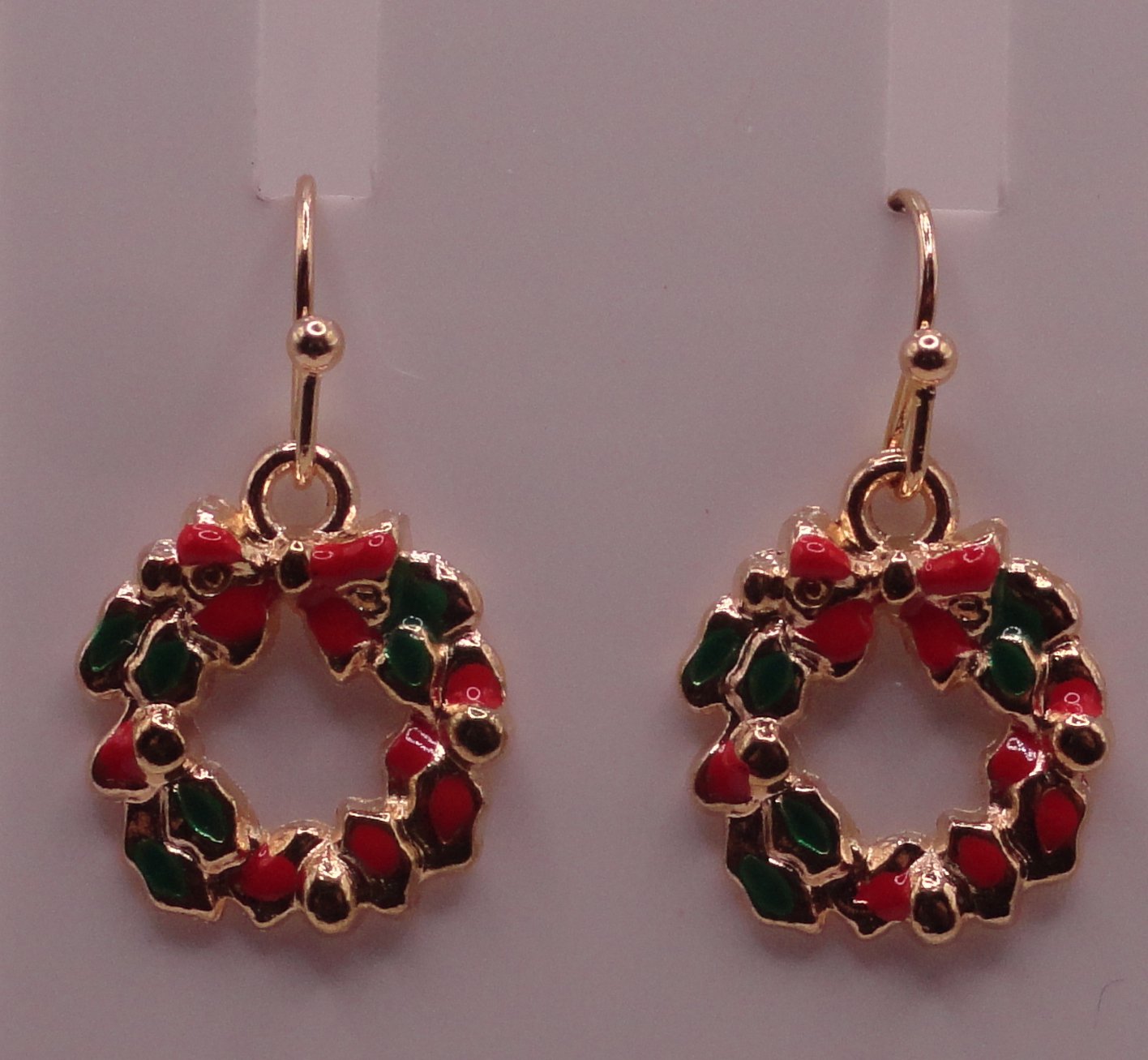 Gold Wreath Earrings