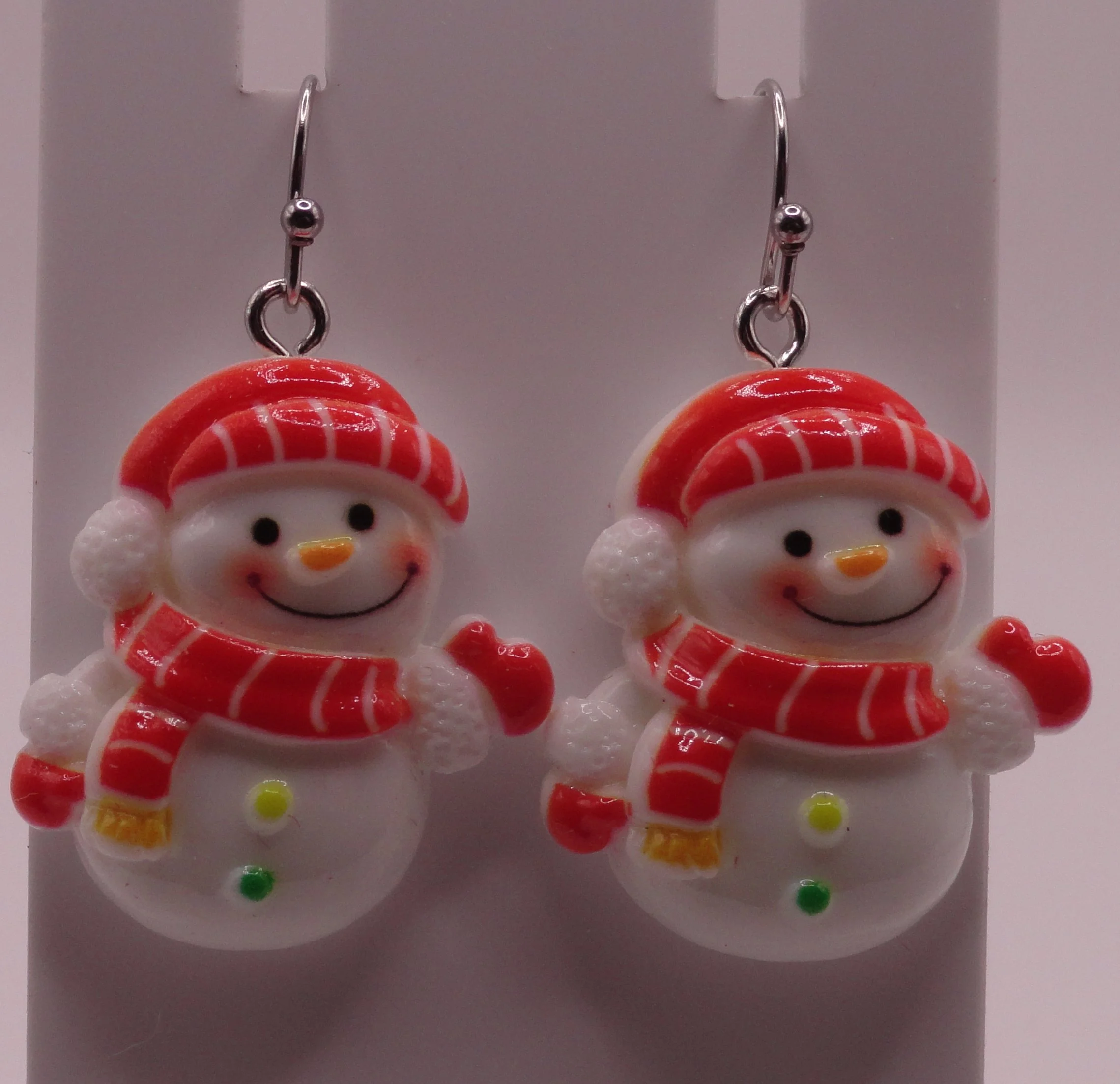 Snowman Earrings