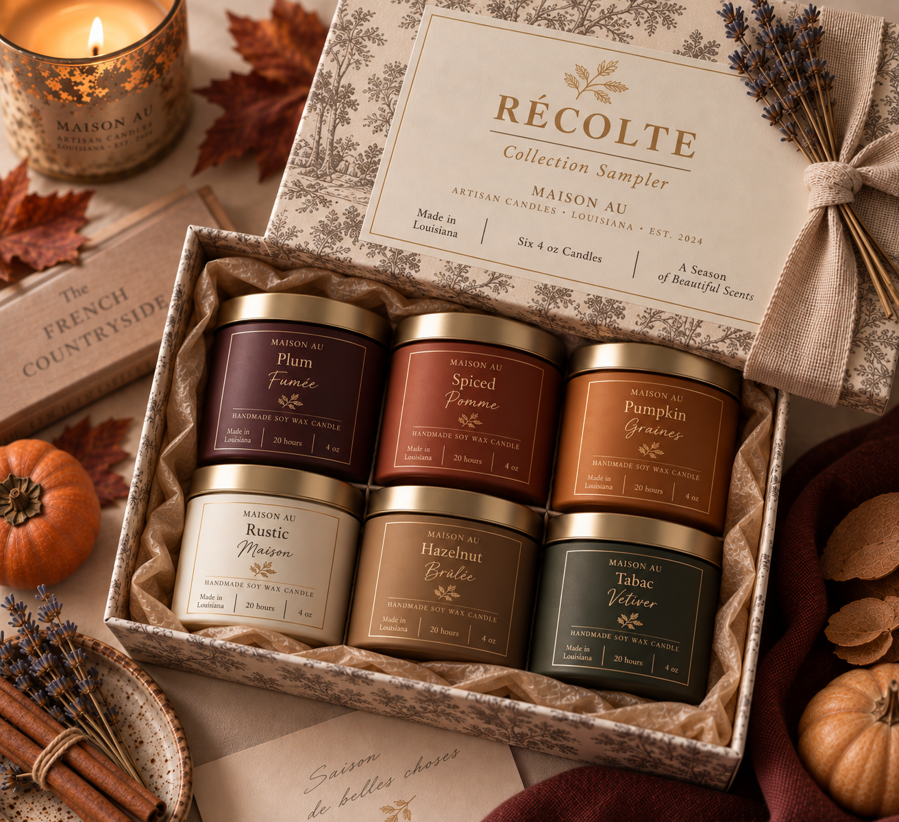 Récolte Collection Sampler--the French Scents of Autumn