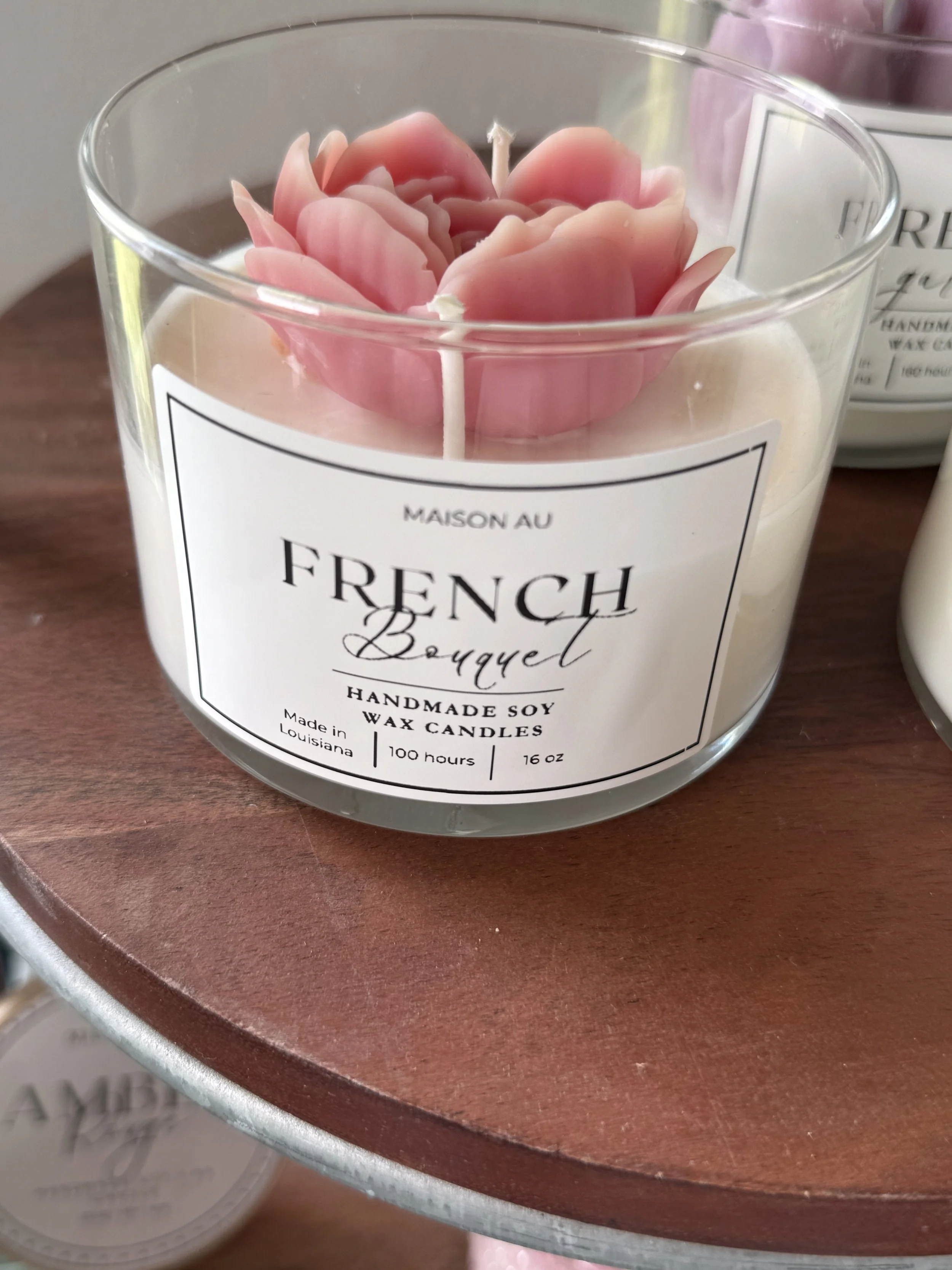 Rose Bouquet — 16 oz Decorative Soy Candle