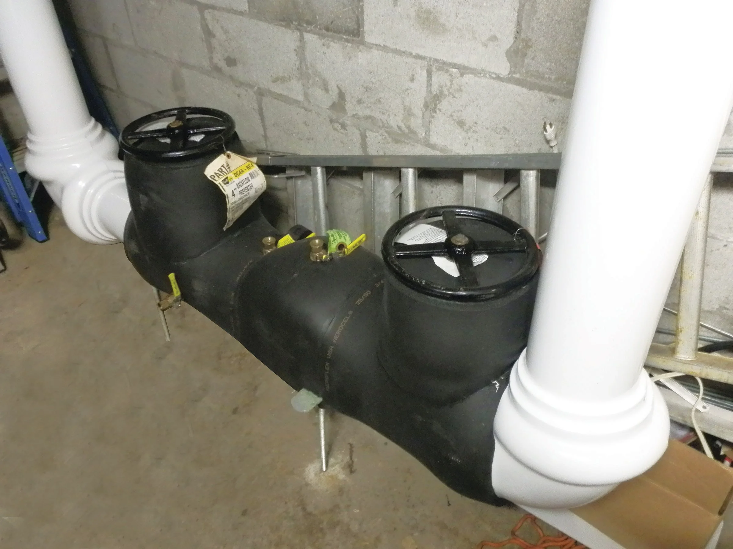 A completed Backflow system