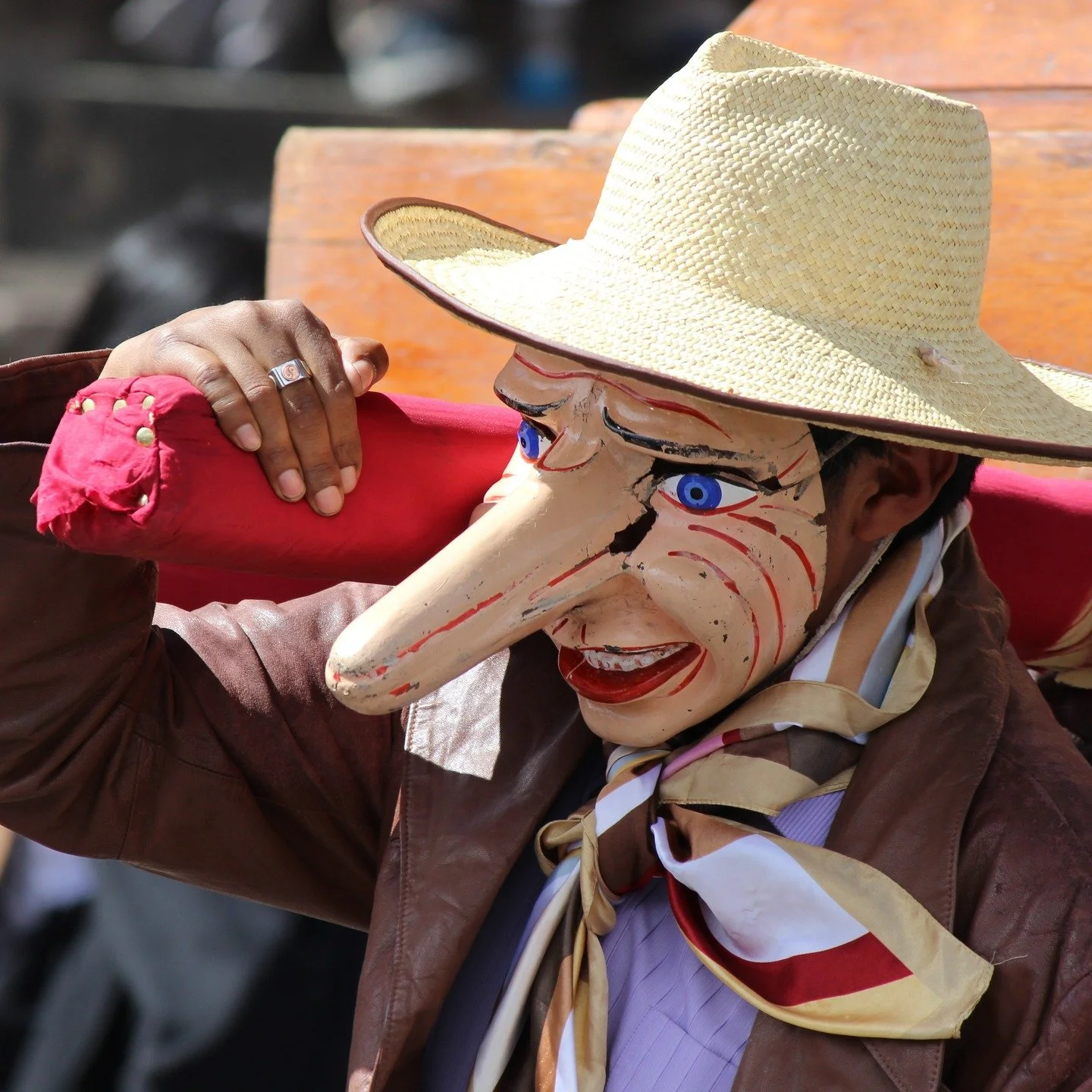 I happened to arrive in Cusco as the Corpus Christi festival was kicking off.

As well as wonderful costumes, dancing, and music, food is pretty central to the celebration.

Chiri uchu is the main dish. It's cold (unusual for Andean food) and consist
