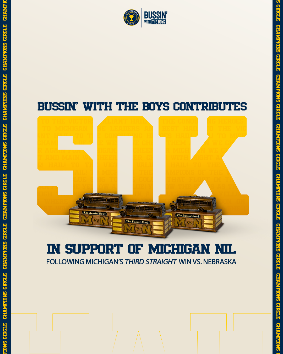 Bussin with the Boys x Champions Circle