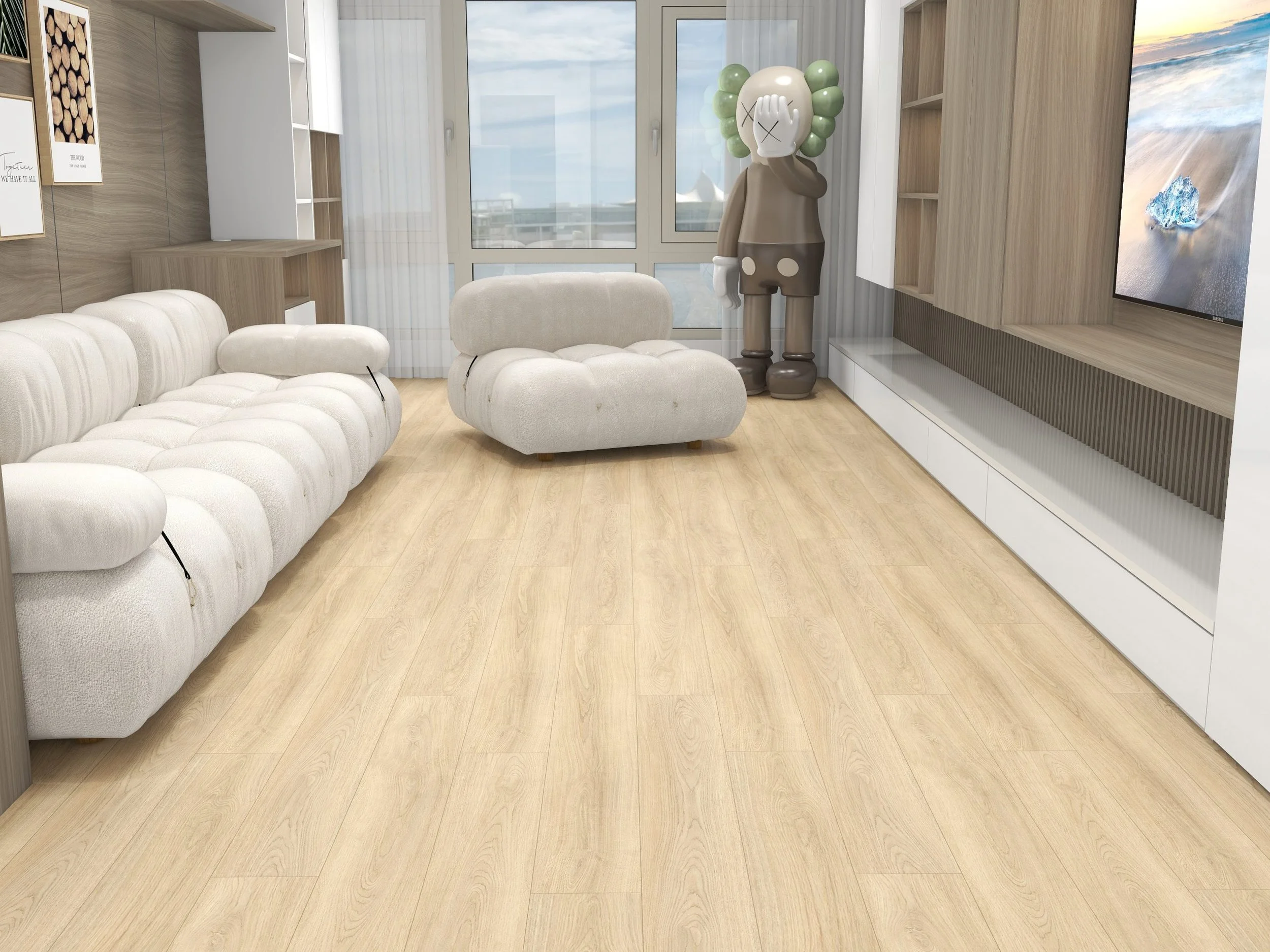 Sycamore Vinyl Loose-Lay Flooring