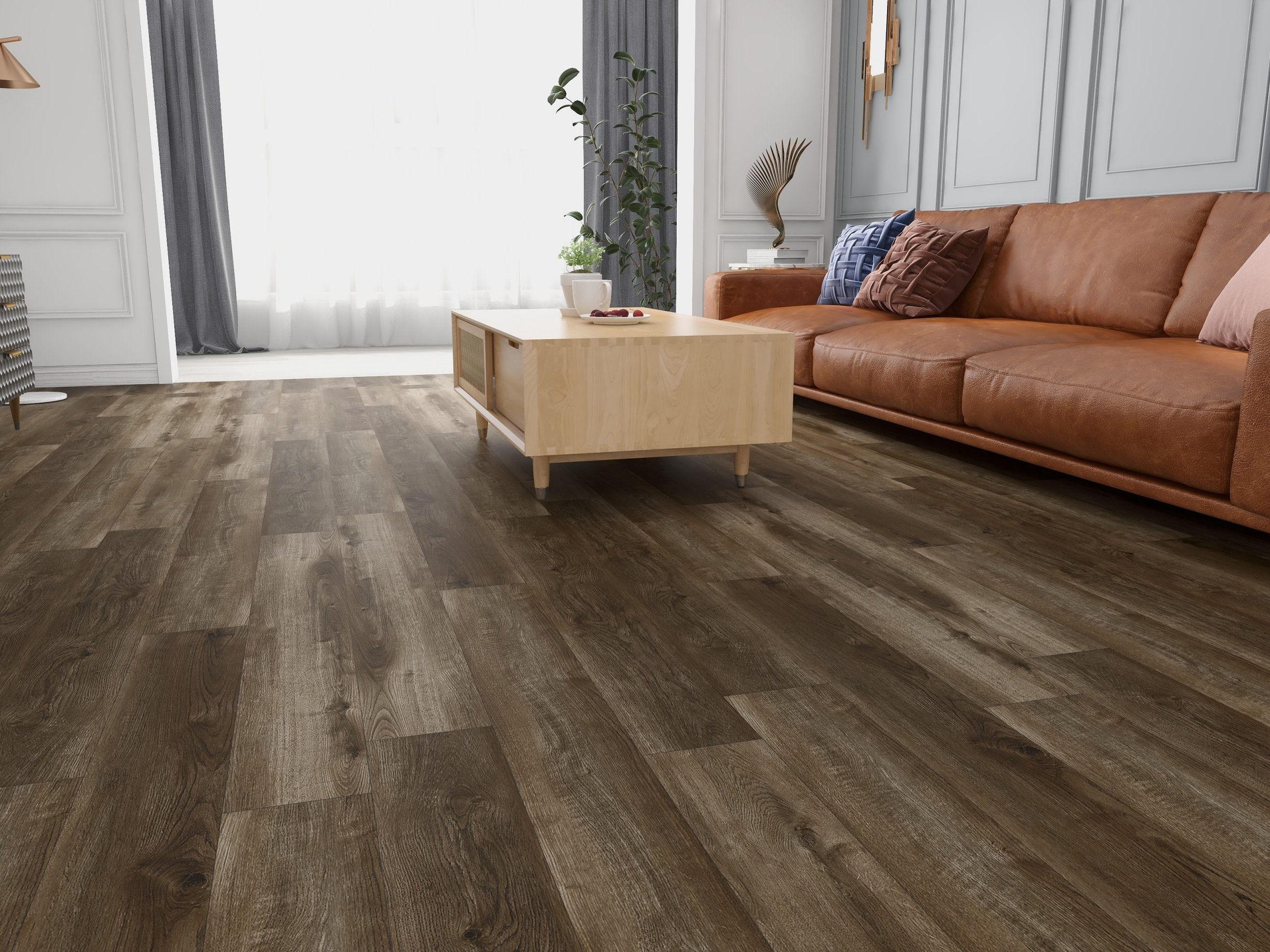 Russet Vinyl Flooring