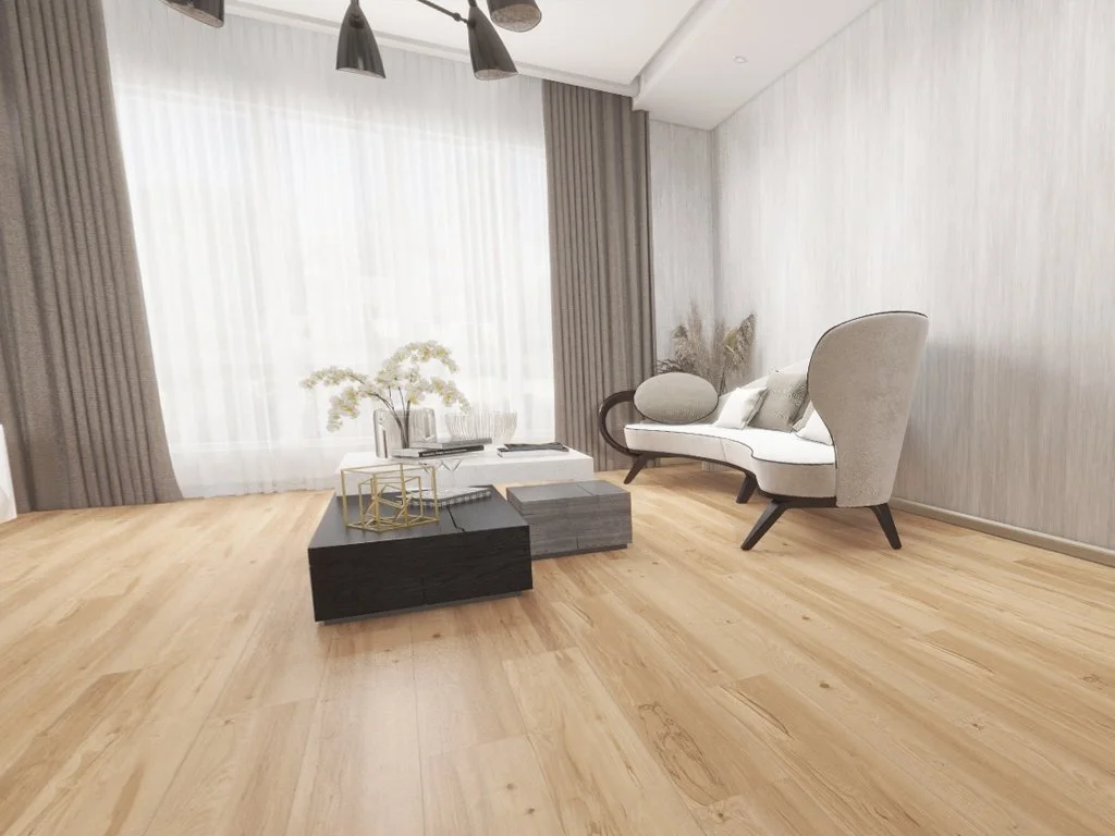 Sun-Washed Oak Flooring