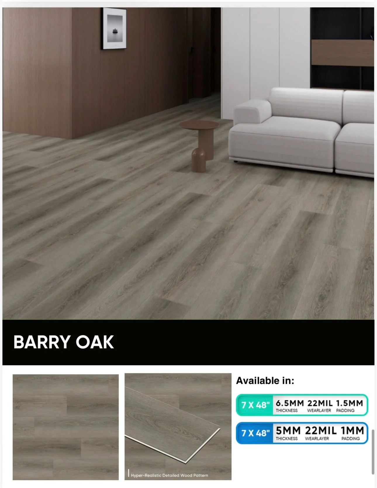 BARRY OAK VINYL FLOORING