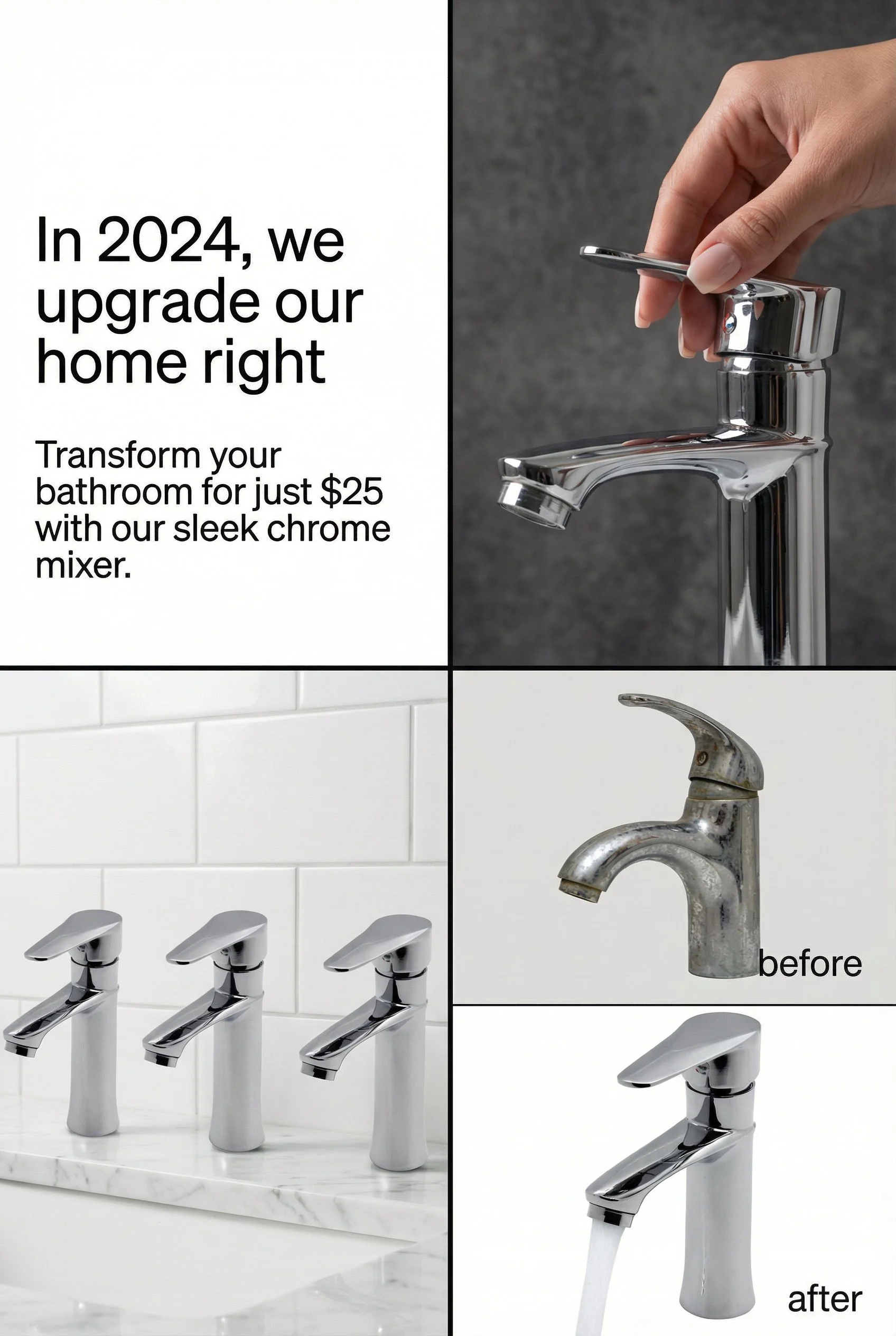 Single Handle Basin Mixer Faucet