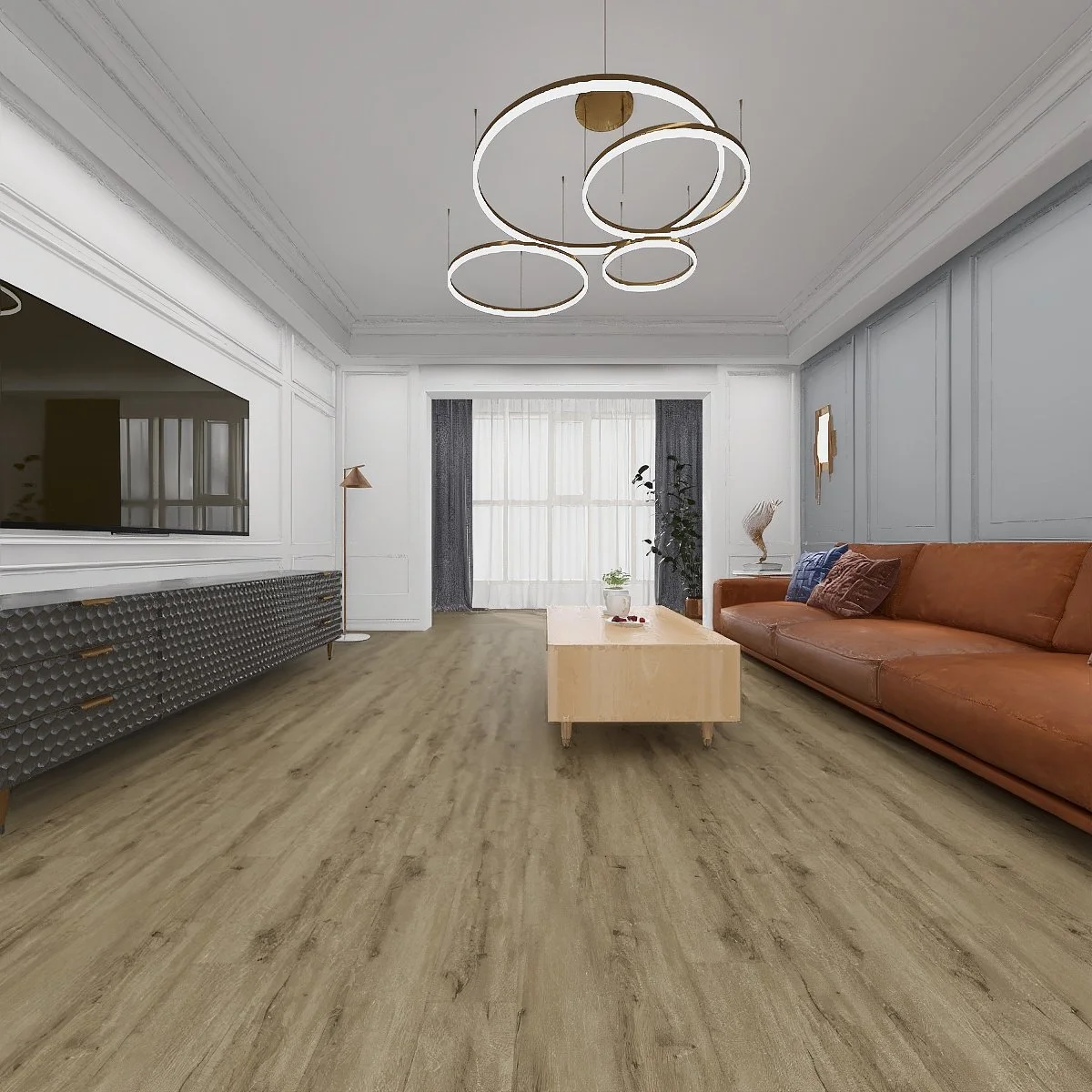 Silver Stone Flooring vinyl Loose-Lay