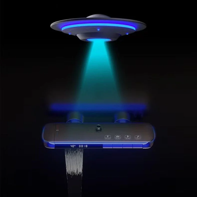 Gun Ash Flying Saucer Intelligent Temperature-Control Shower