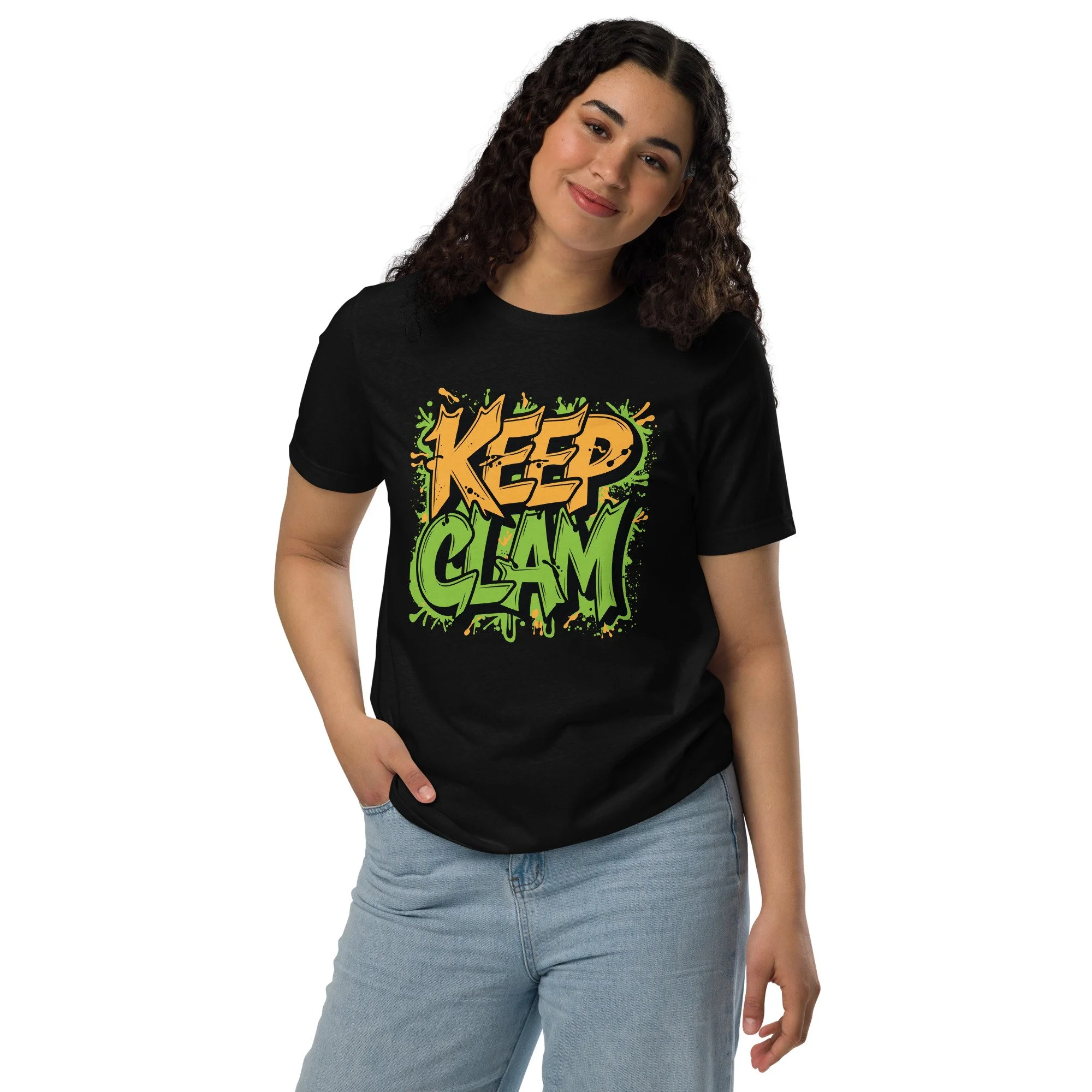 minimal keep calm streetwear tee