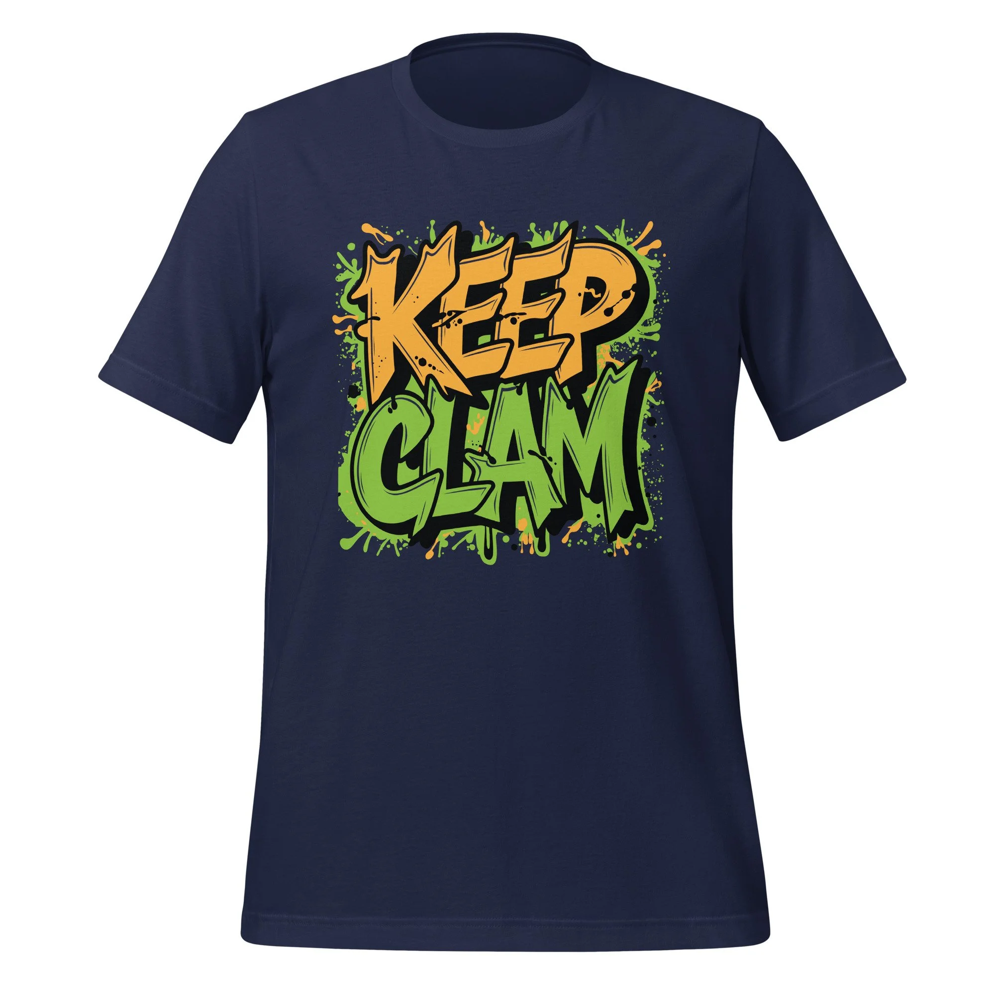 minimal keep calm streetwear tee