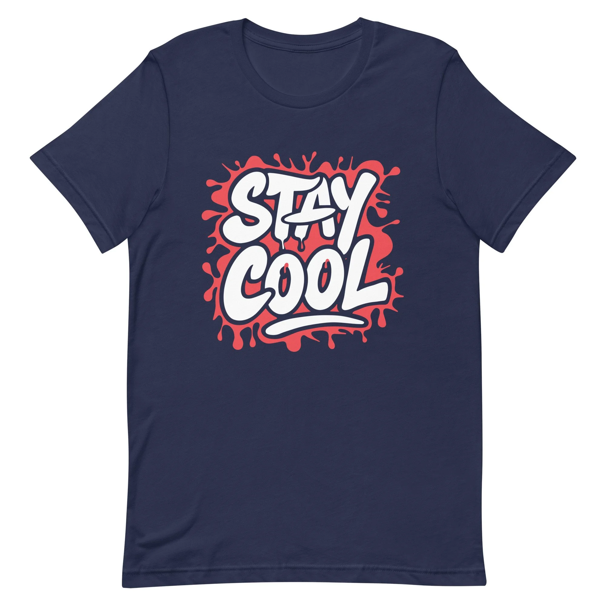 minimal stay cool streetwear tee