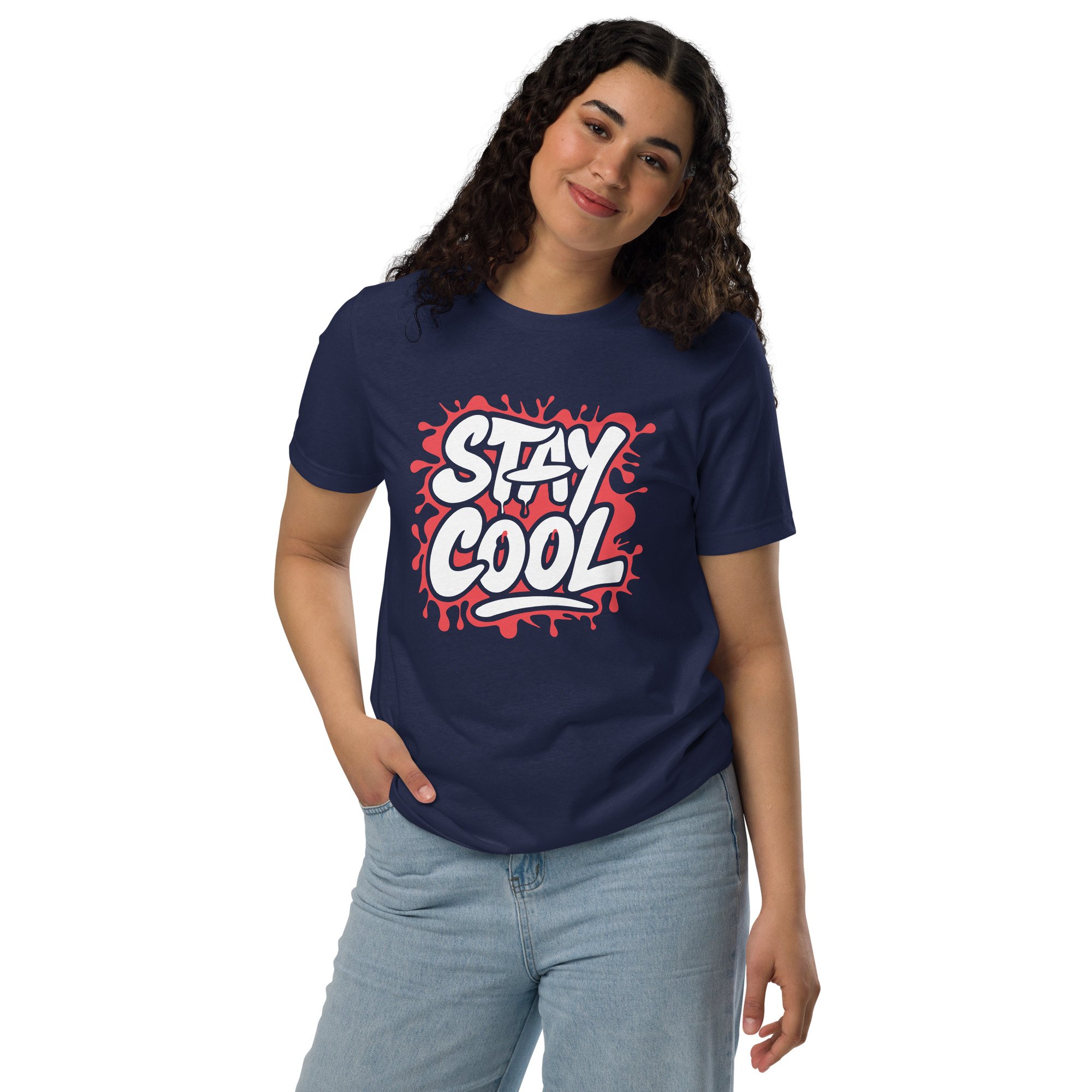 minimal stay cool streetwear tee