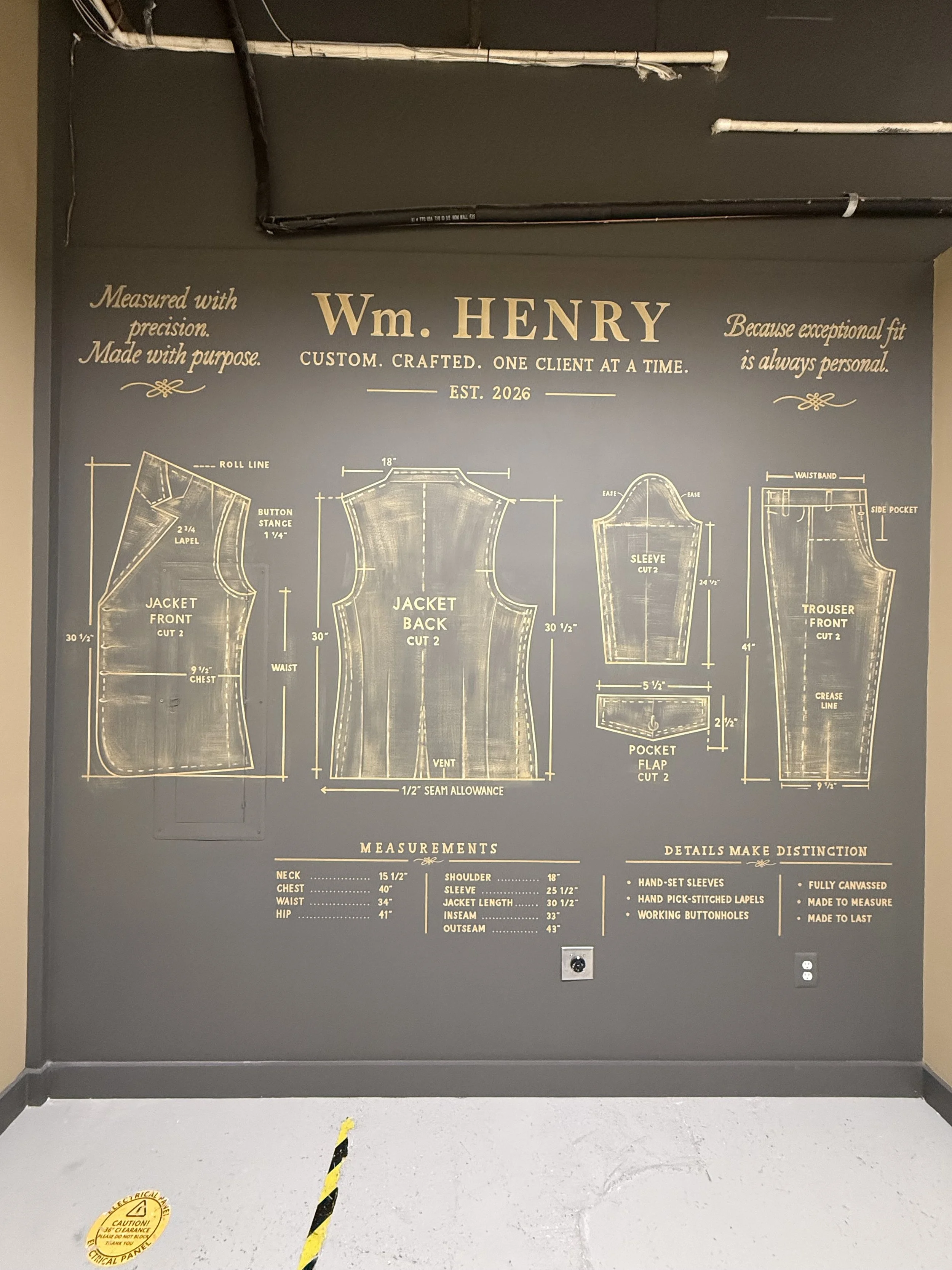 Wm. Henry Fine Gentlemen's Clothing Store