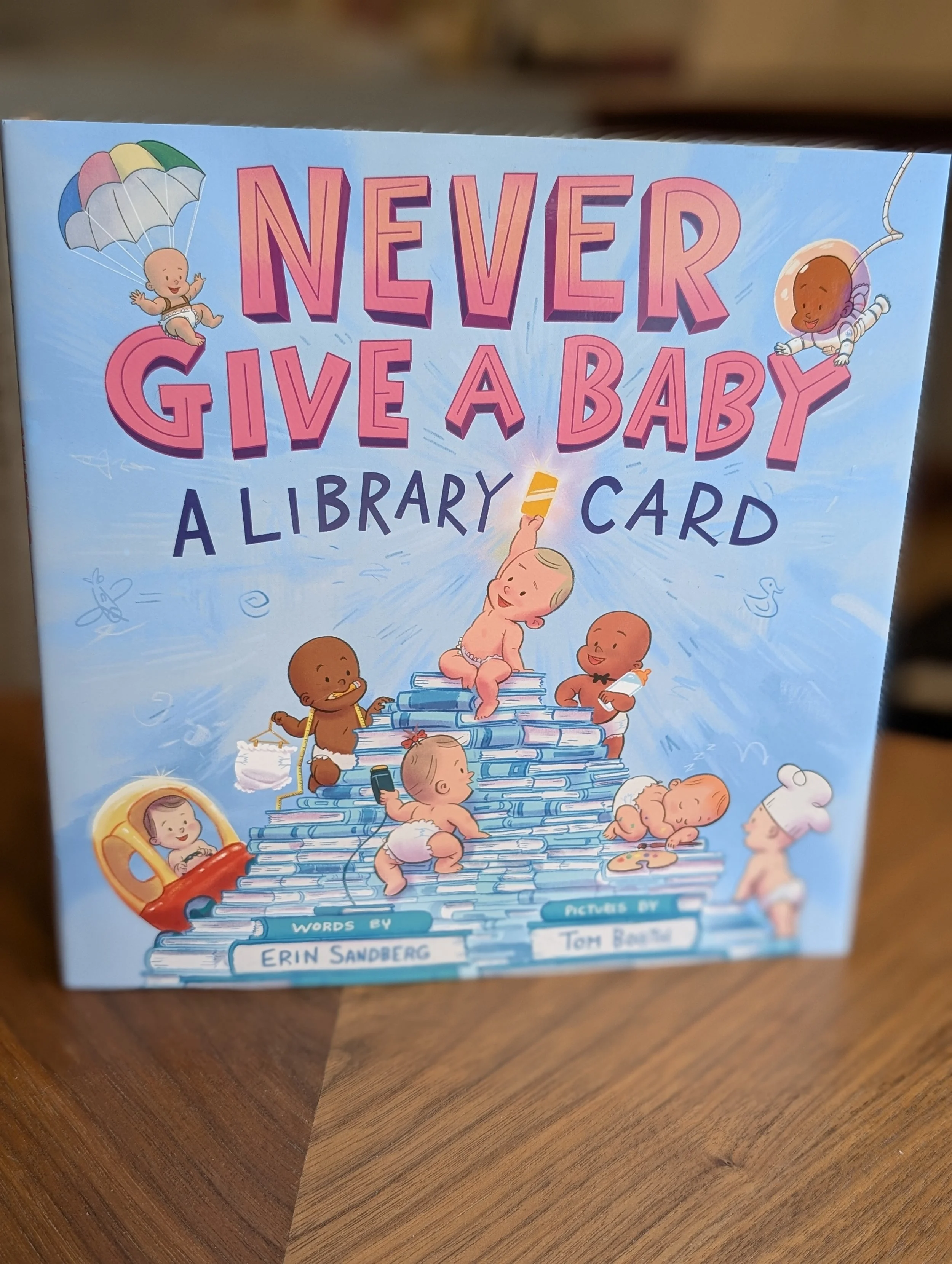 newborn NeverGiveBabyLibraryCard.jpg