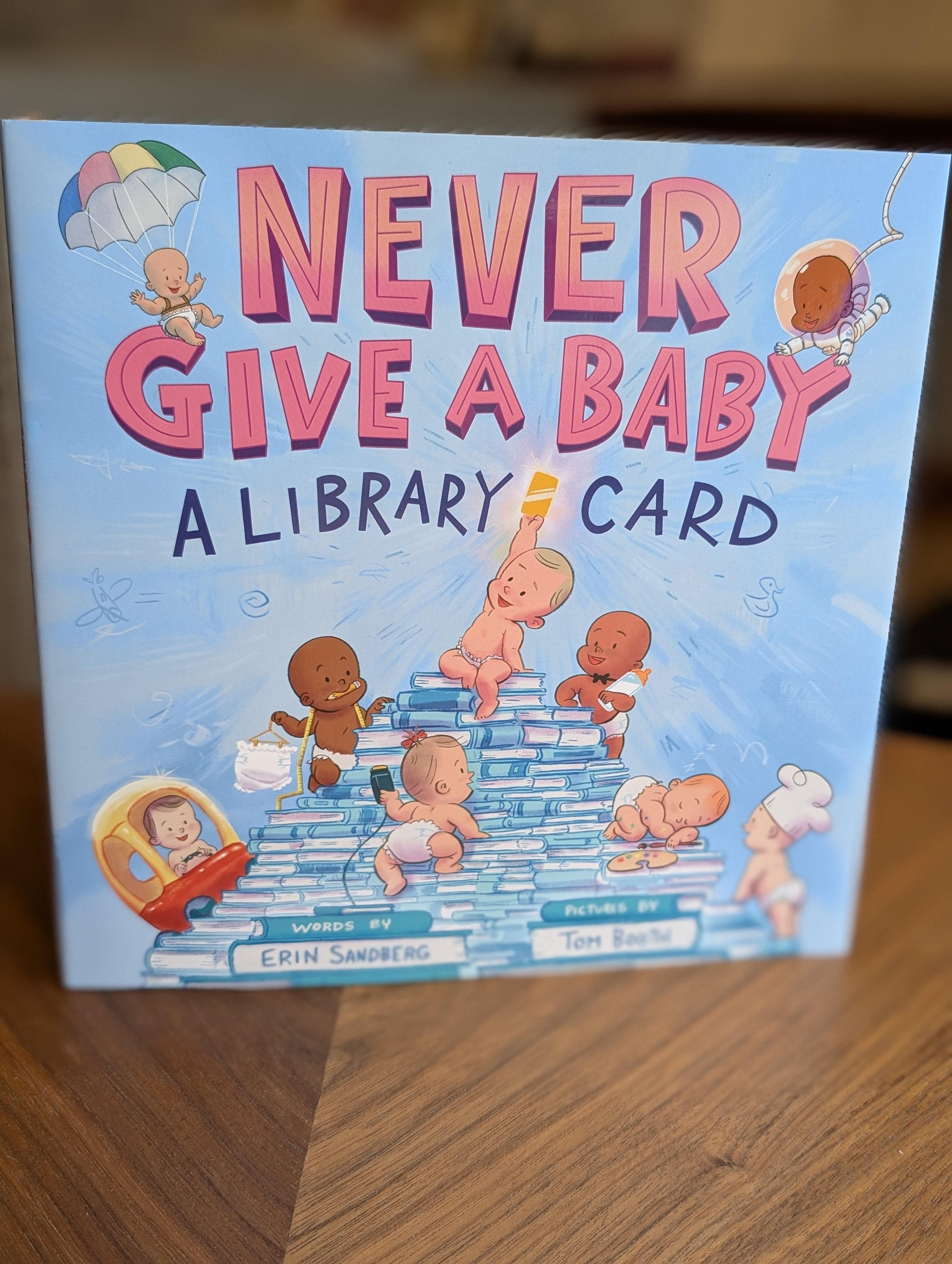 newborn NeverGiveBabyLibraryCard.jpg
