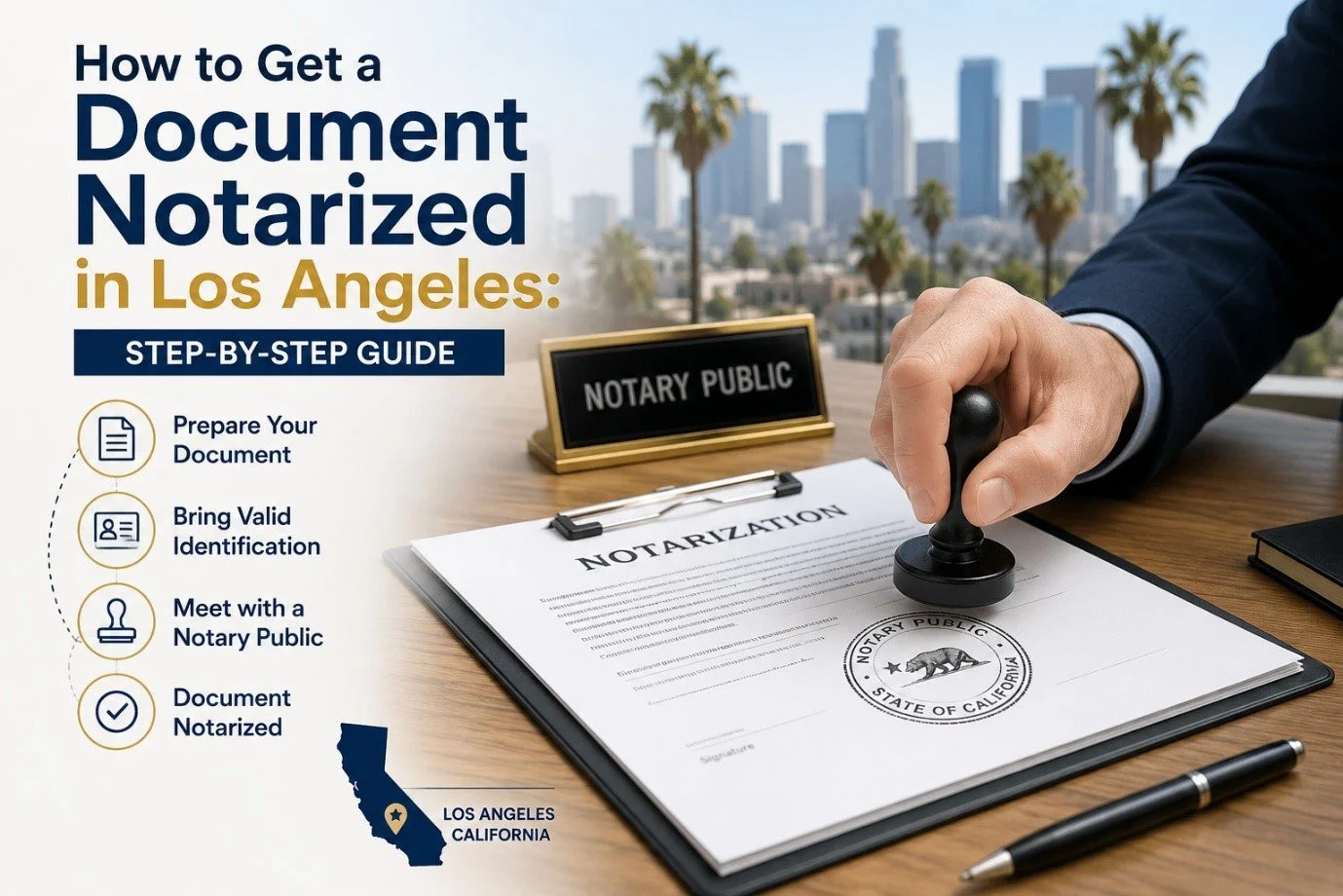 How to Get a Document Notarized in Los Angeles: Step-by-Step Guide