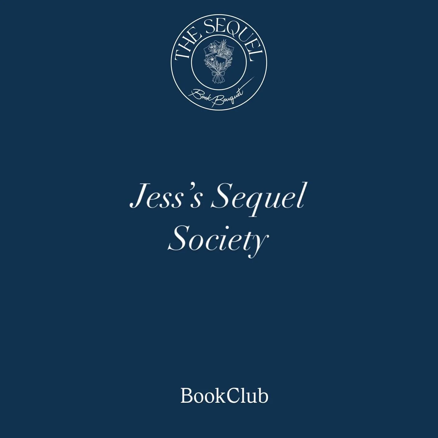 Welcome to Jess&rsquo;s Sequel Society - the bookish corner of The Sequel BookBouquet where stories don&rsquo;t end when you turn the last page. This online book club is your weekly dose of conversation, recommendations, reviews, and genuine reader-t