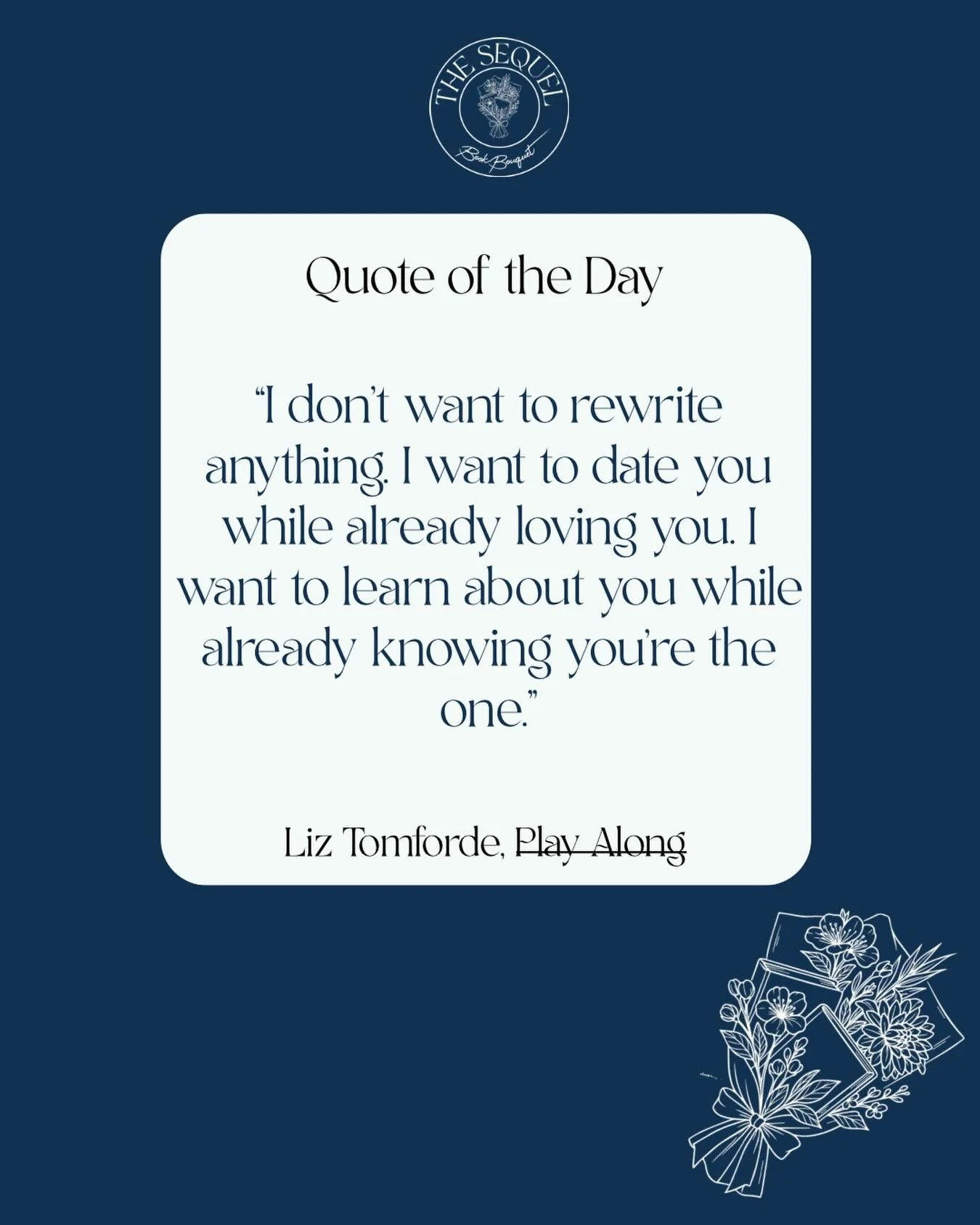 Sometimes it&rsquo;s just a line.
A sentence spoken by a character in a movie or series.

And somehow&hellip; it stays with you.

It might be funny.
It might be heart-achingly emotional.
It might feel like pure magic wrapped up in a few simple words.