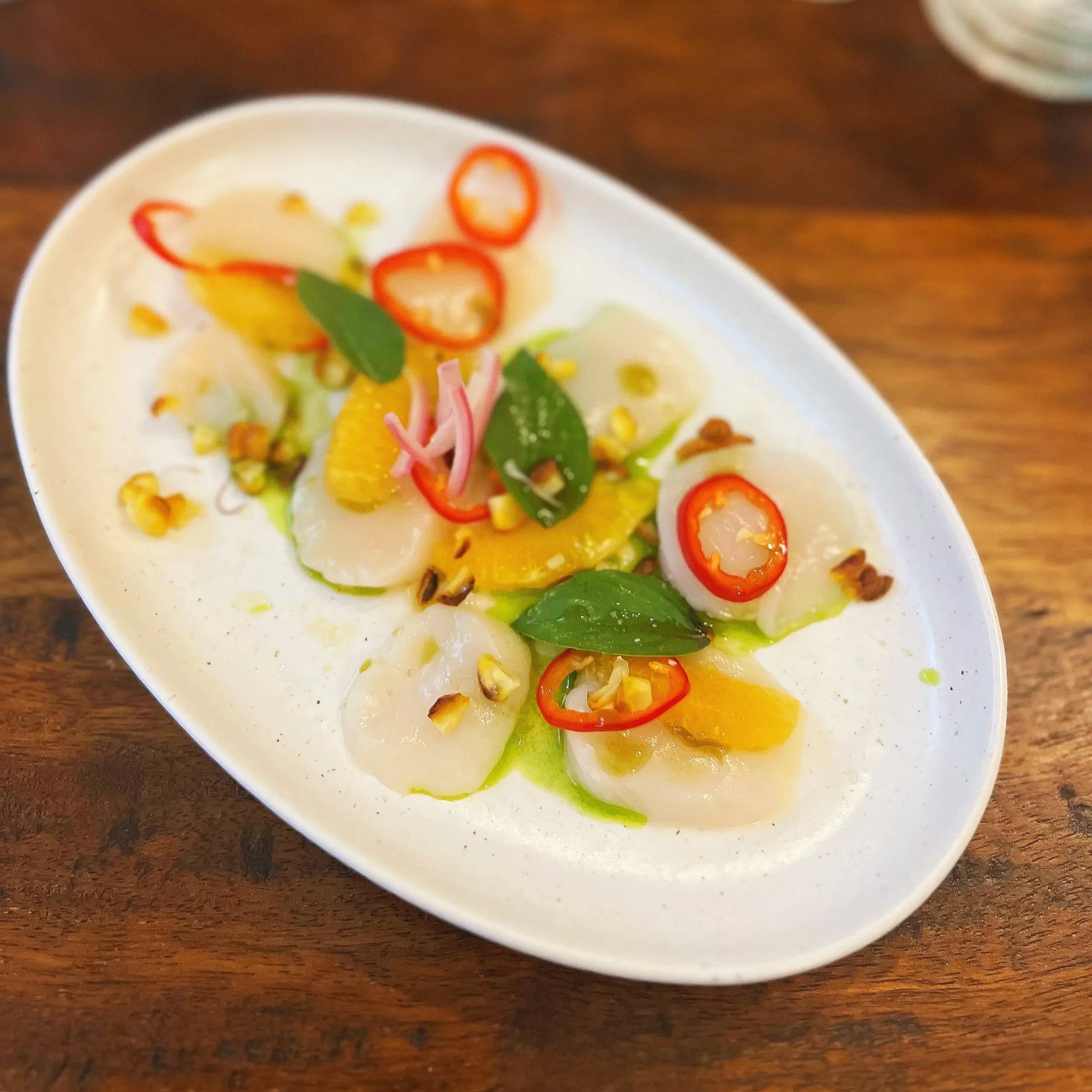 Scallop Crudo