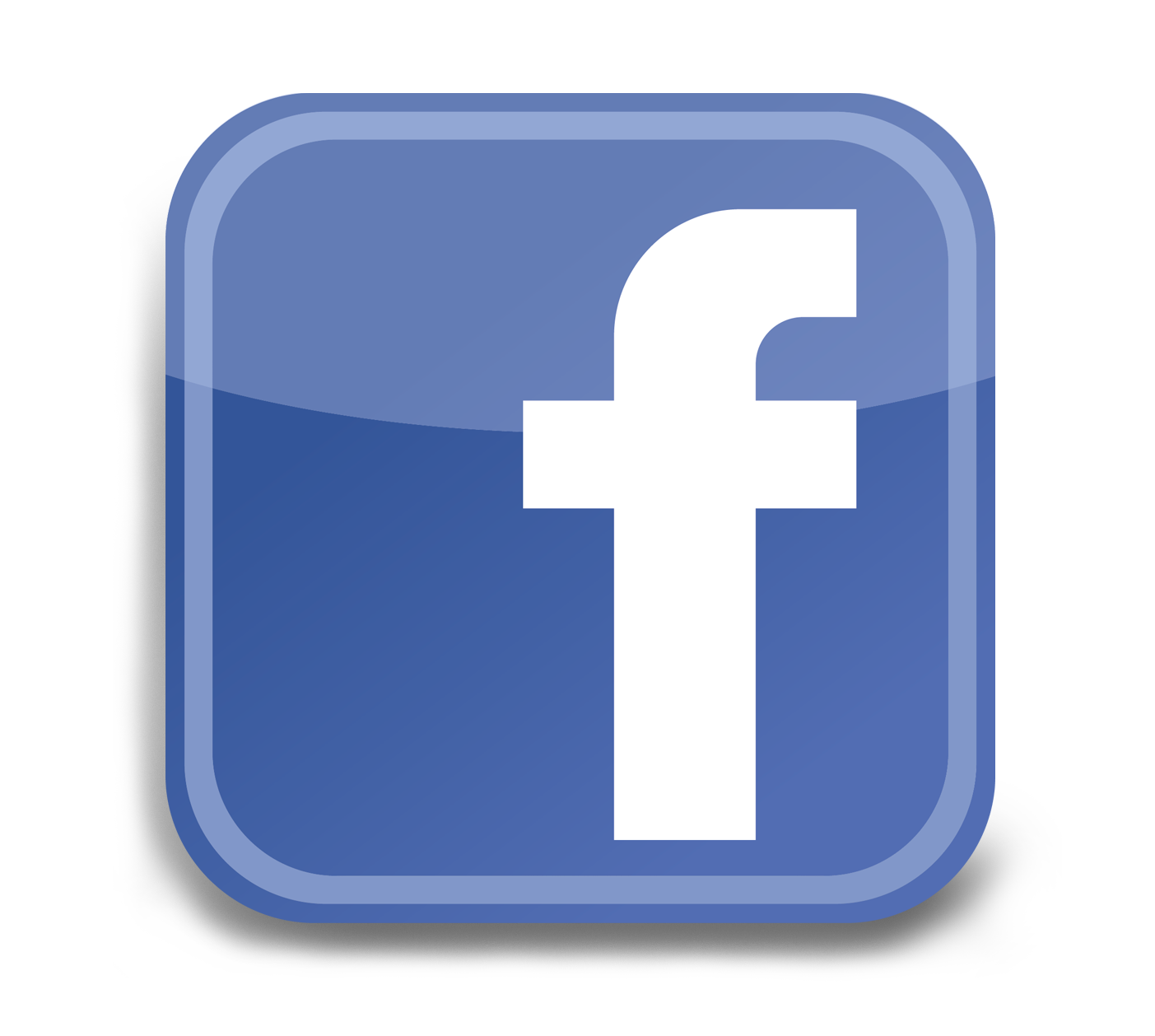 Facebook icon and link.
