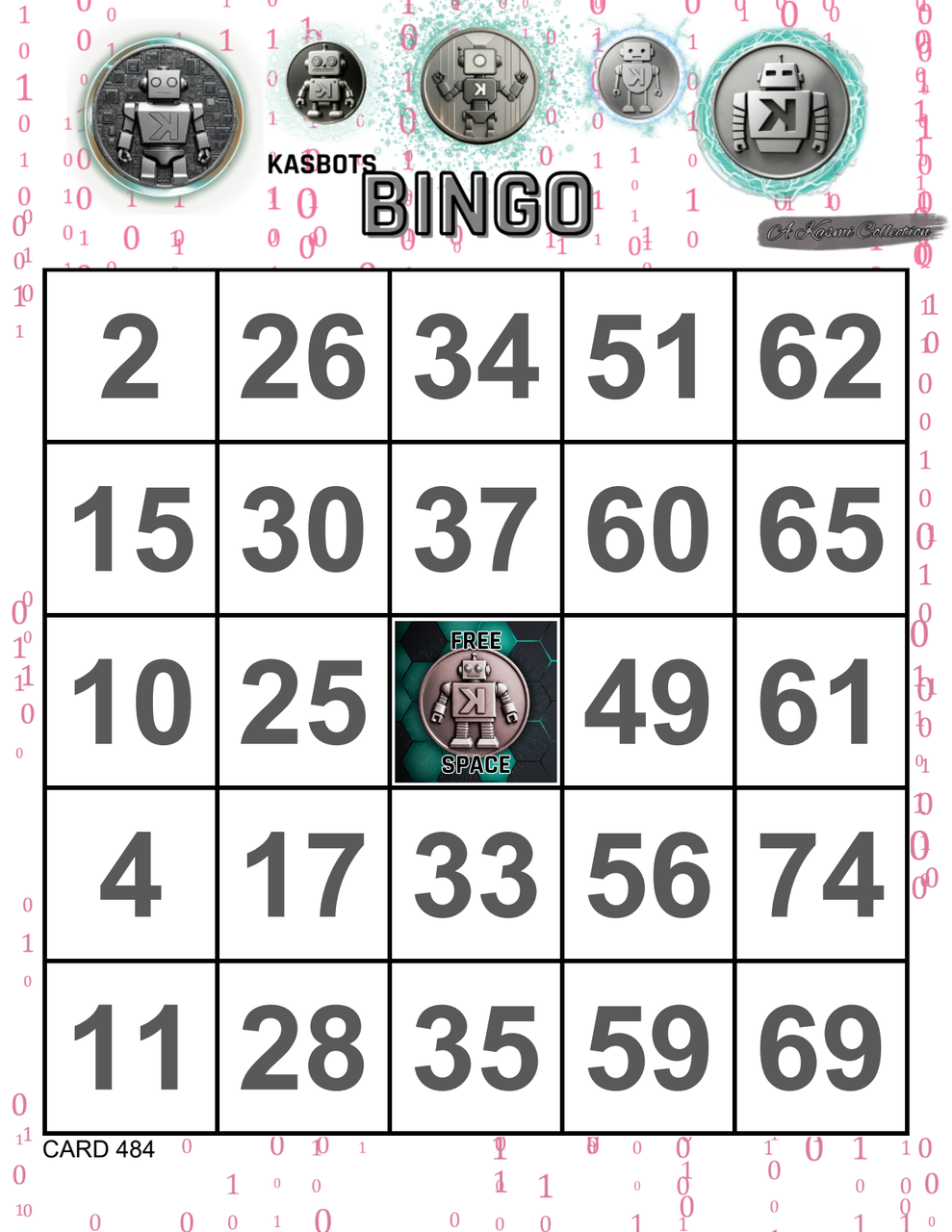 NFT Bingo Board Rental KasMI