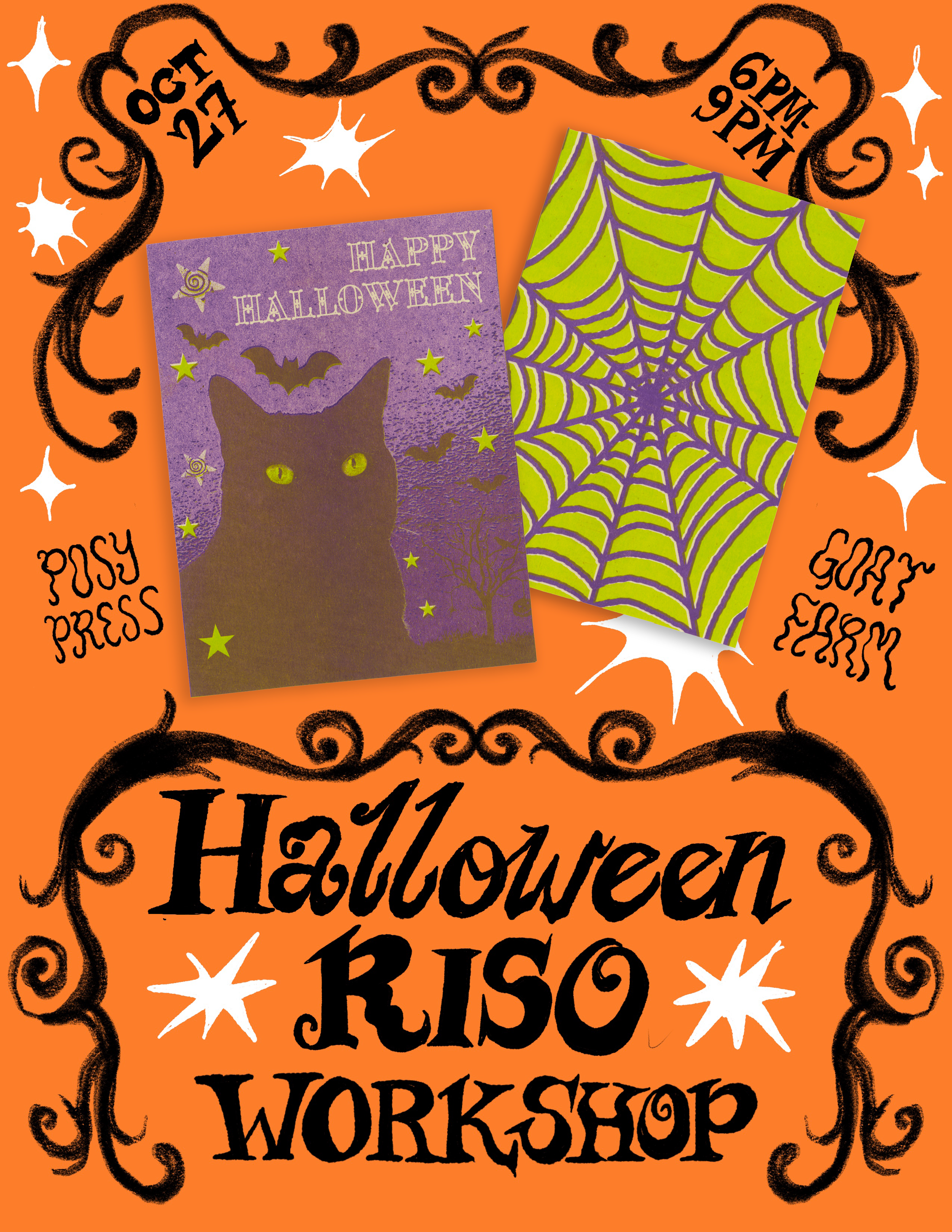 Halloween Riso Workshop