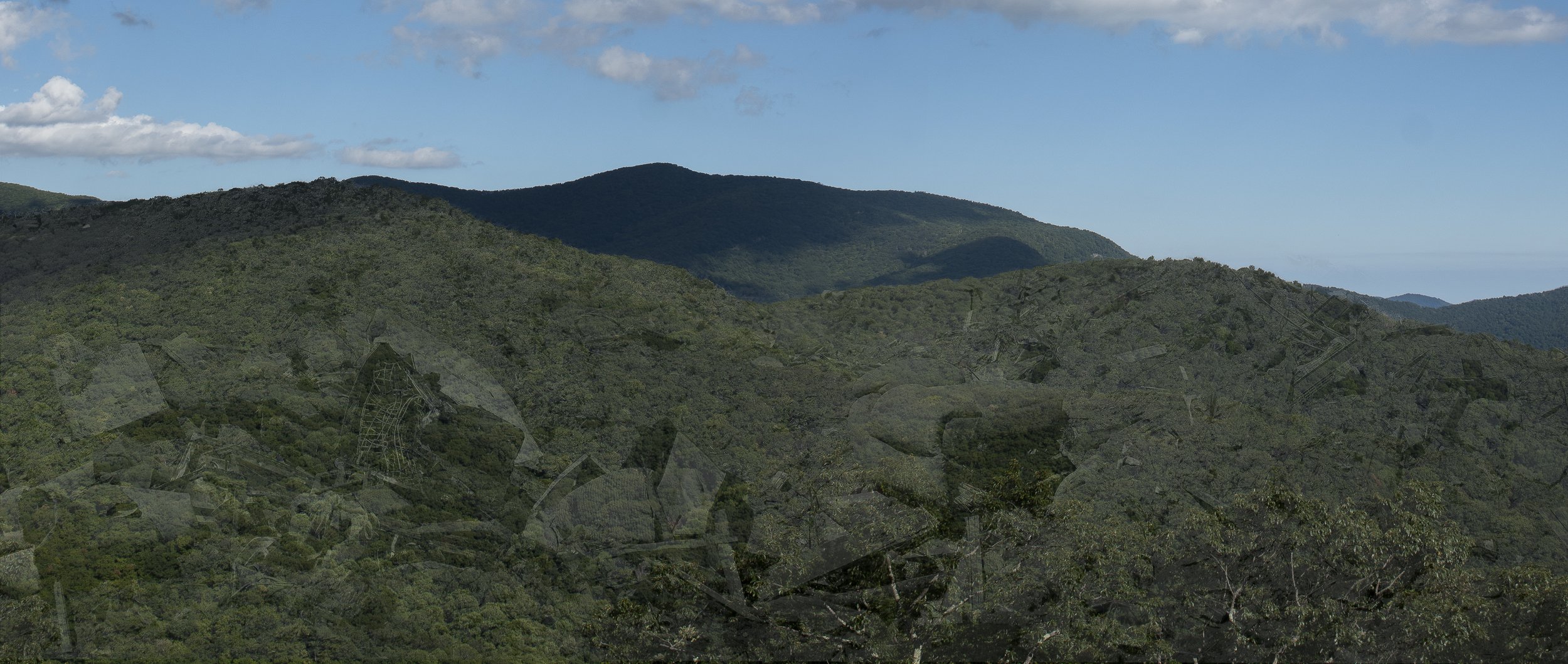 "300 Miles from Shore," 
Ink-Jet Print, 
56" x 24",
2026
