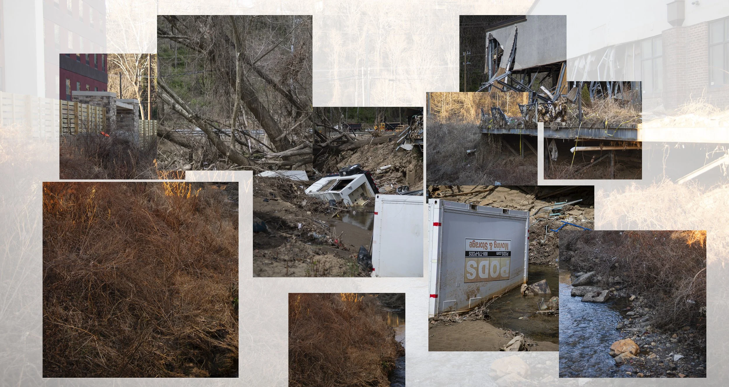 "Reconstructed" Biltmore Village, Asheville NC, January 2026