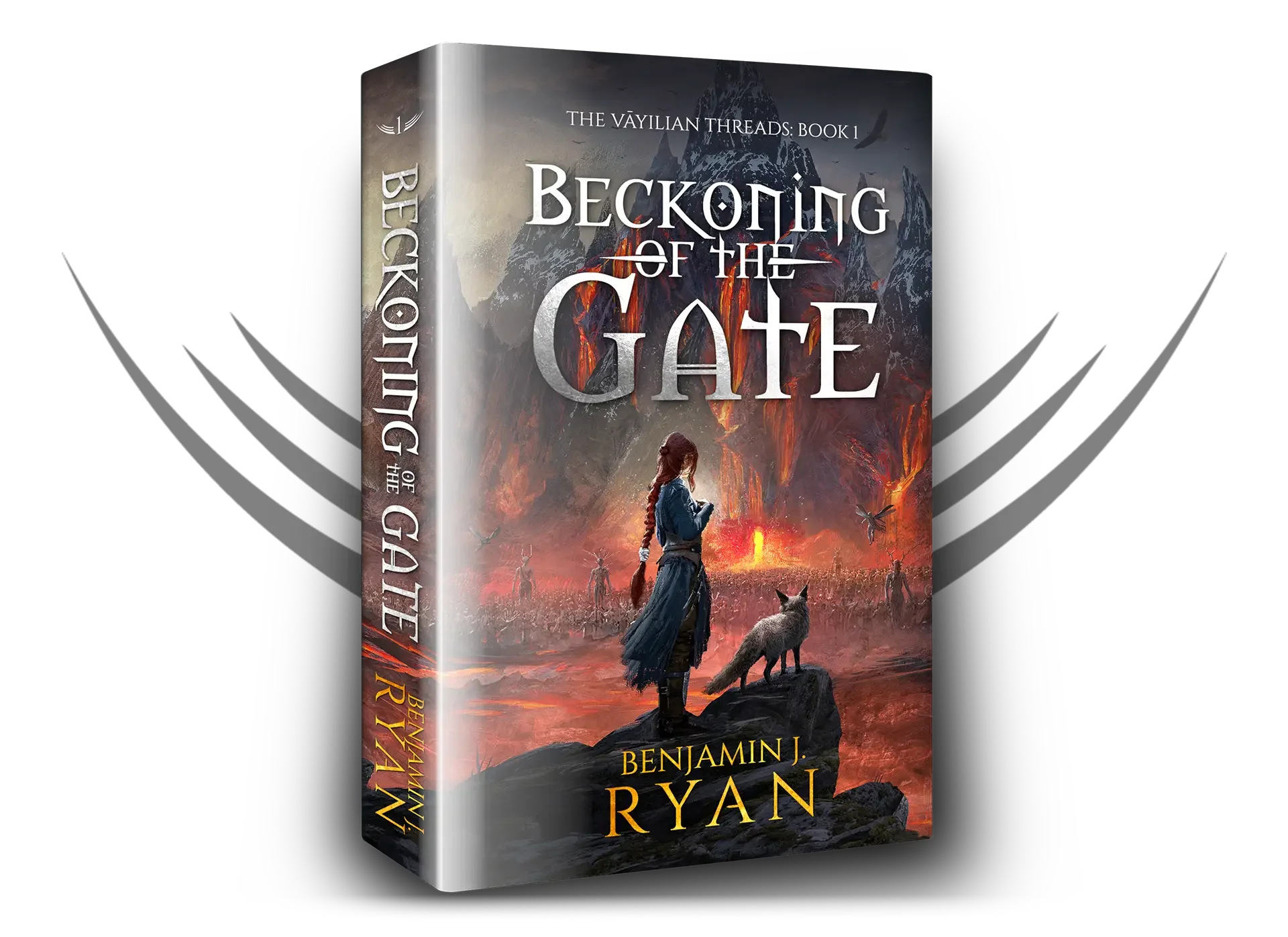 Book cover of 'Beckoning of the Gate' by Benjamin J. Ryan.