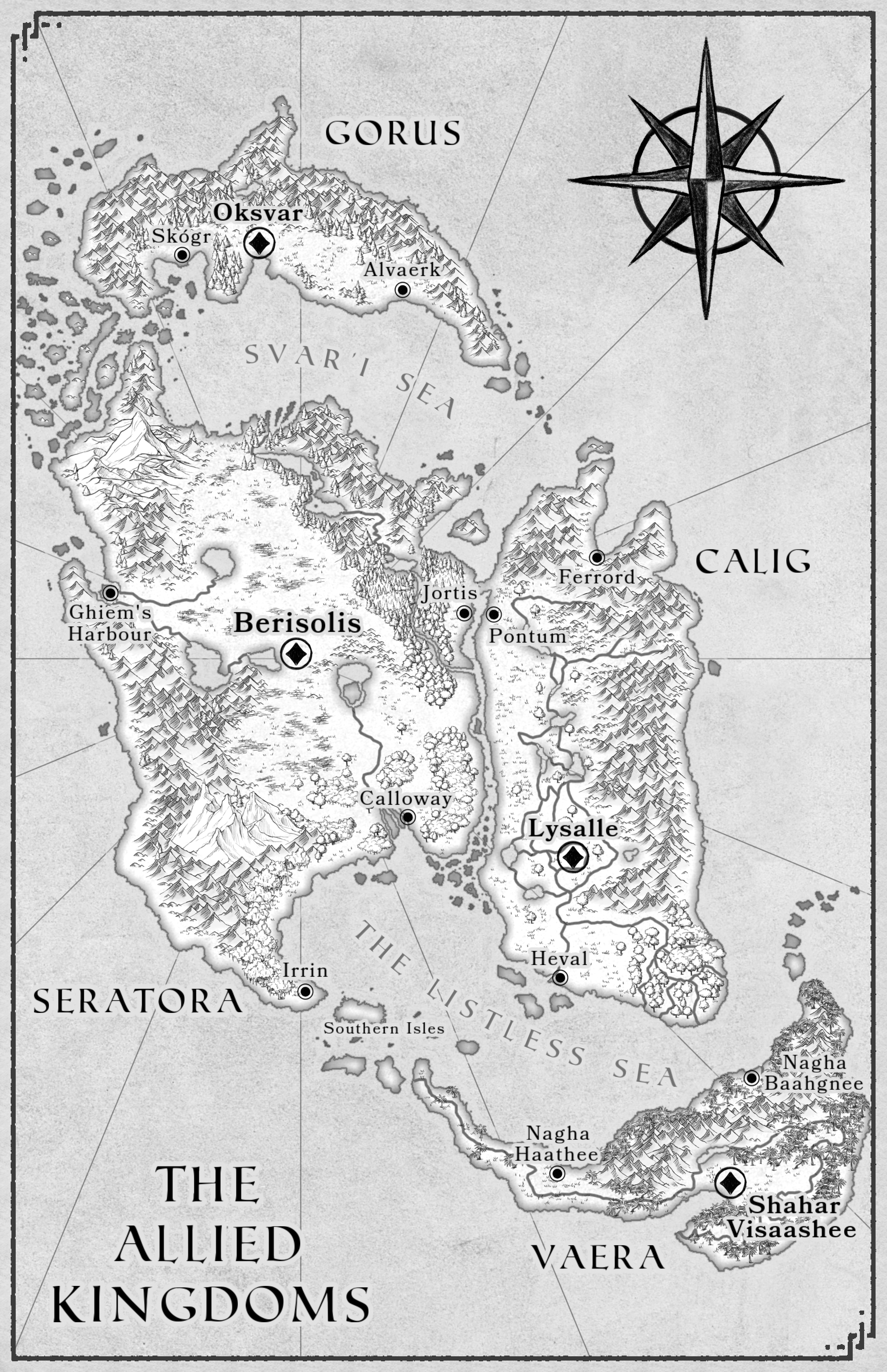 The Allied Kingdoms Map