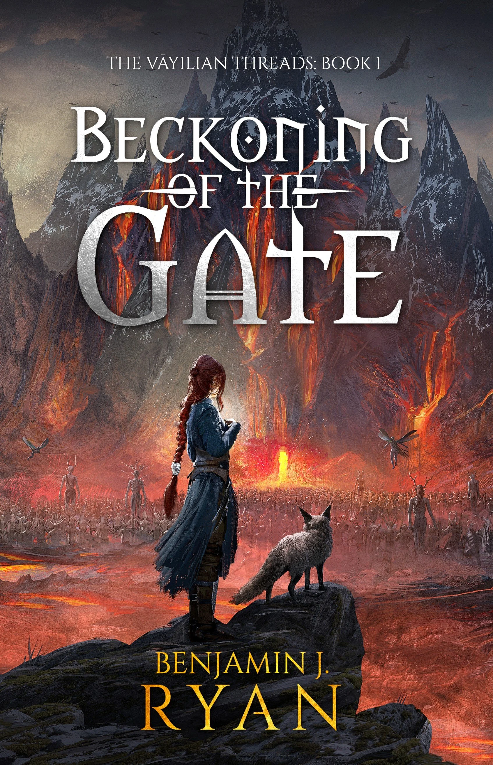 Cover art for 'Beckoning of the Gate' by Benjamin J. Ryan.