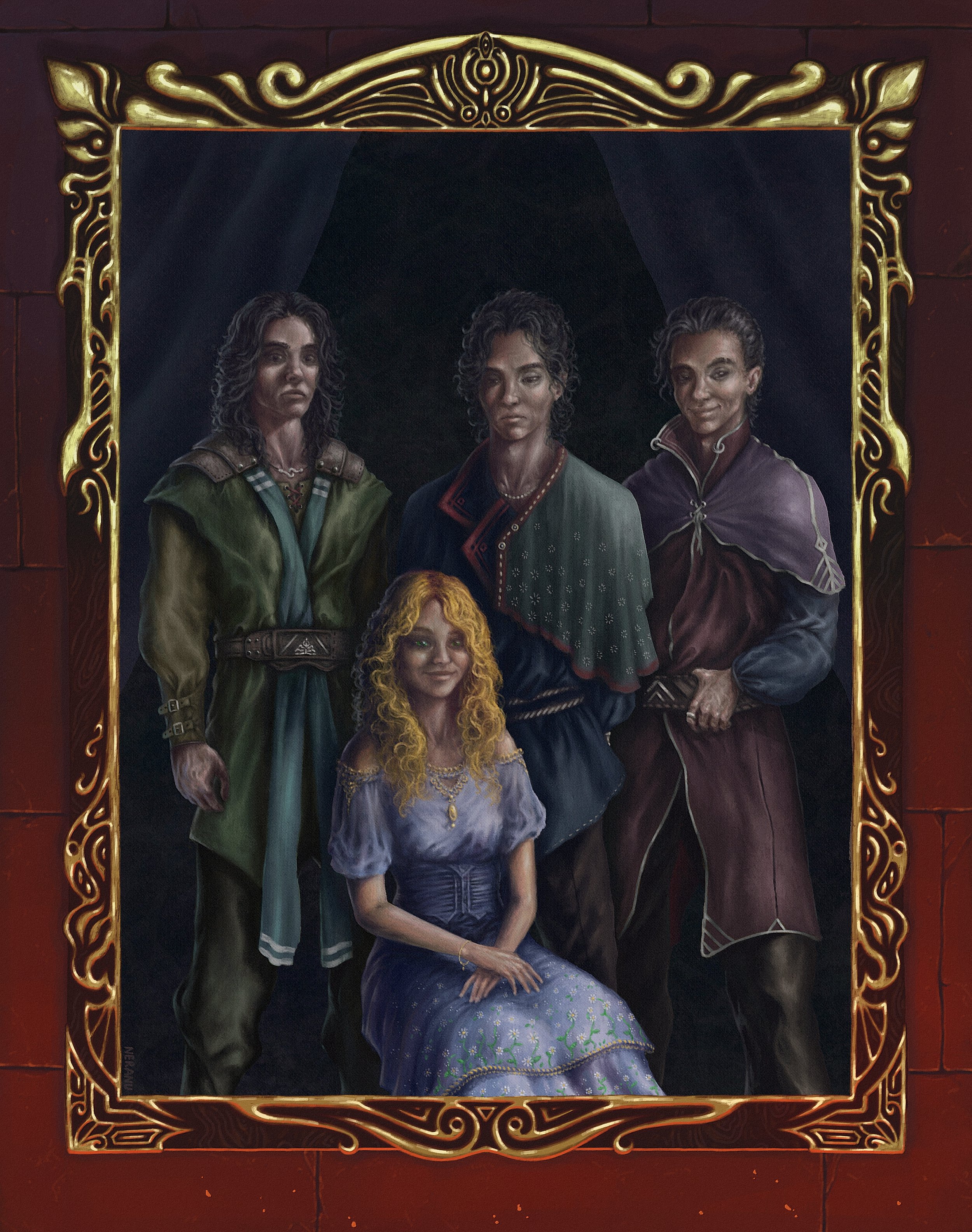 "Family Portrait" - Artist Unkown