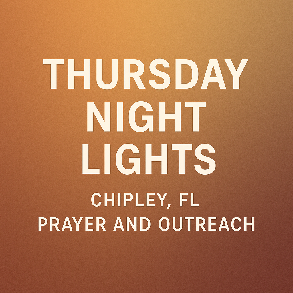 Prayer Tent at Thursday night lights