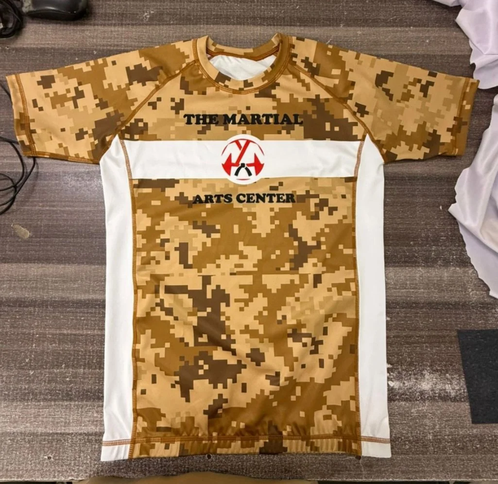 Martial Arts Center Desert Team Rash Guard