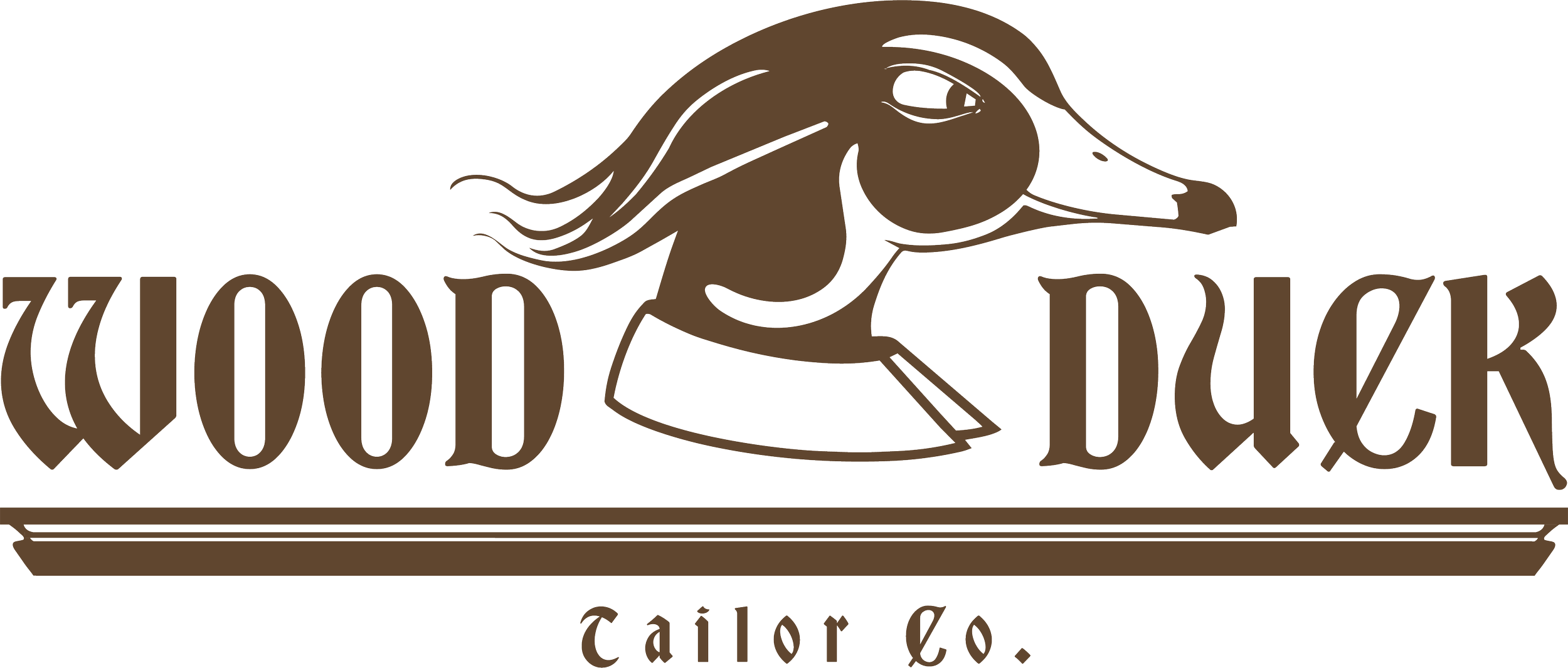Wood Duck Logo on Shelf