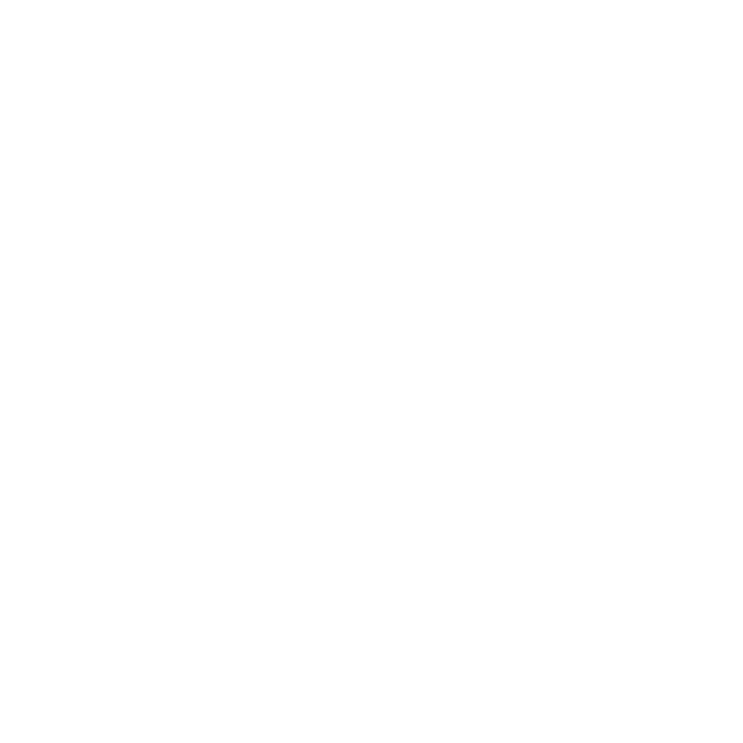 White arrow pointing to the right inside a white circle on a black background.