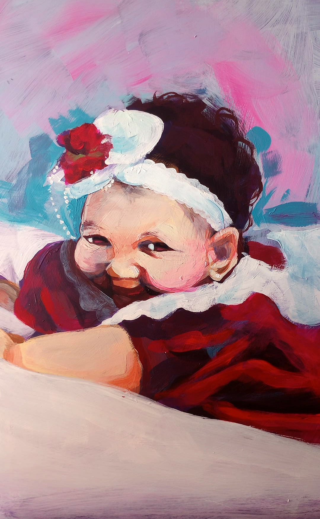 "Baby Isamar"
Acrylic Paint on Wood Panel
Dimensions
2024