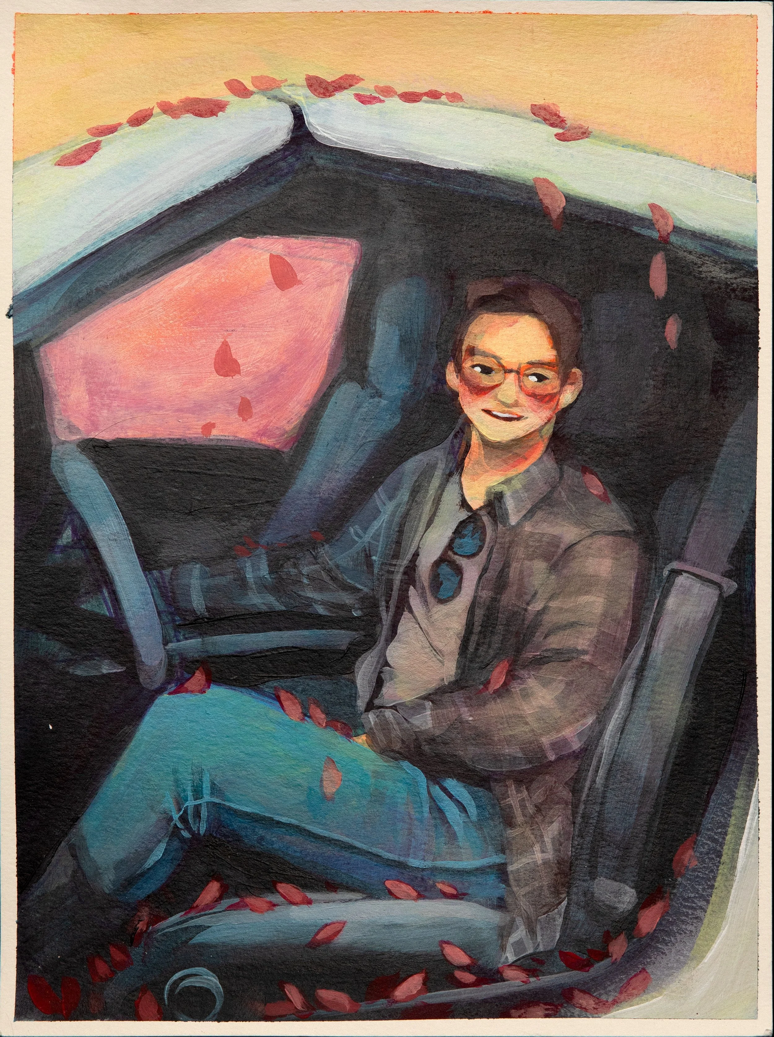 "Little Brother"
Acrylic Paint on Paper
Dimensions
2024