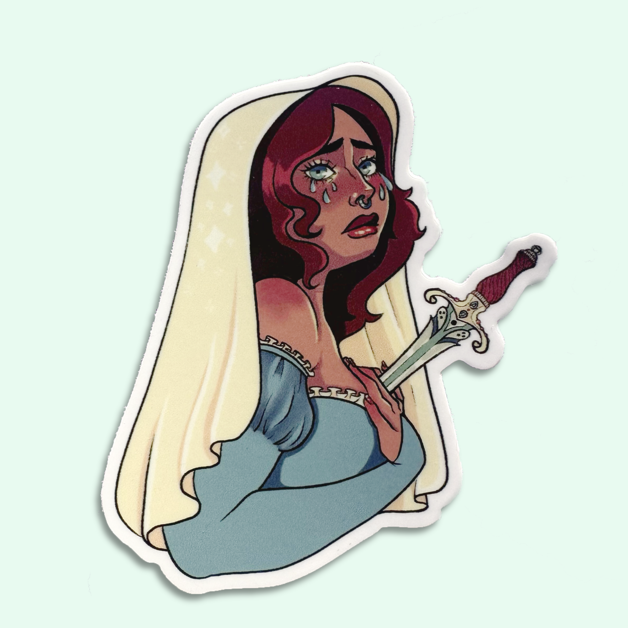 Medieval Baddie Sticker