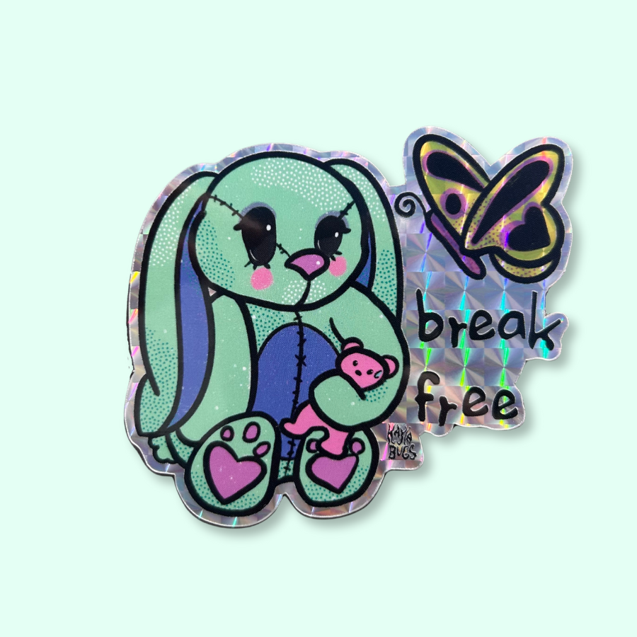 Break Free Prism Sticker