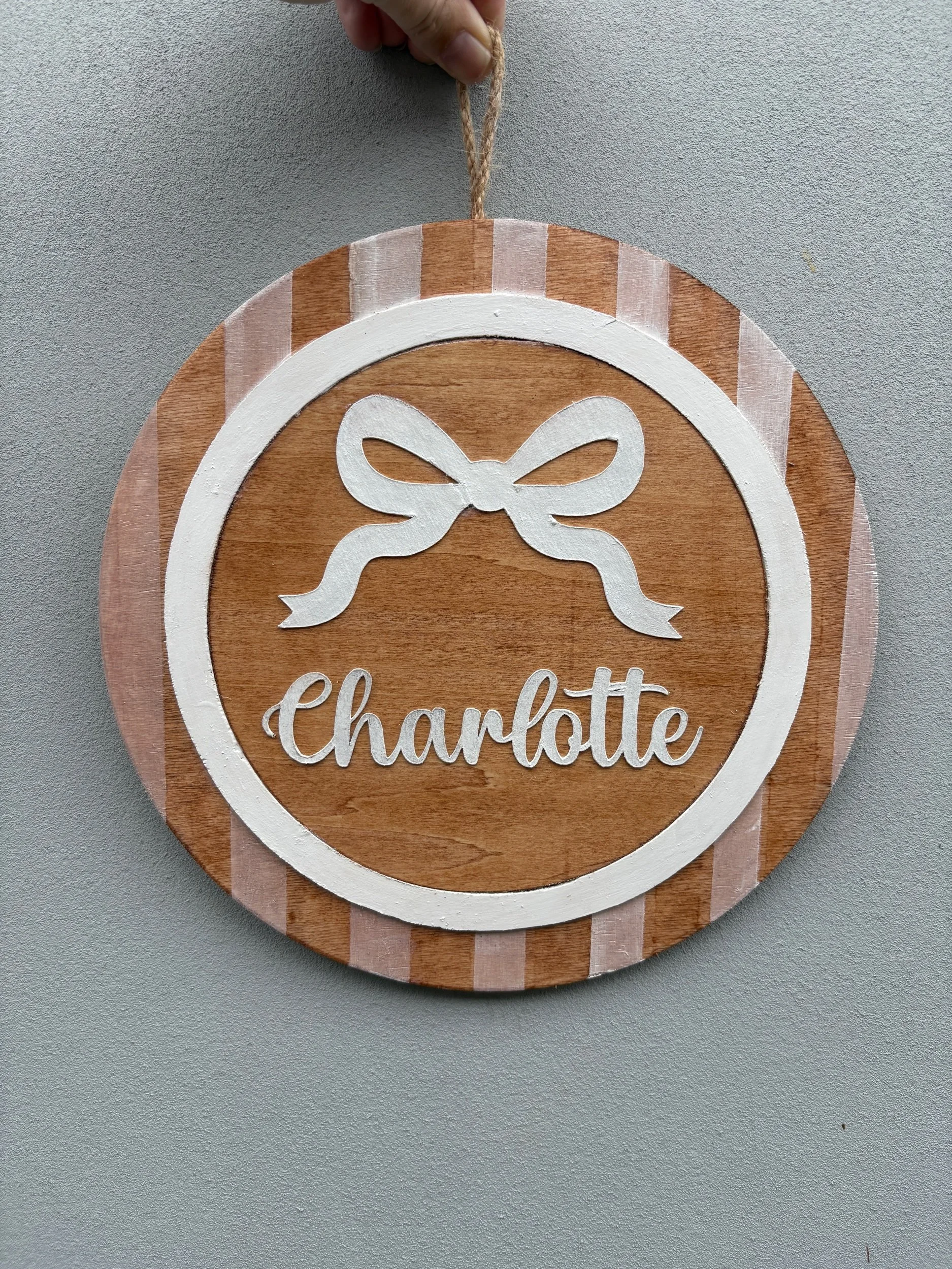 Custom Door Sign Nursery Kids Bedroom