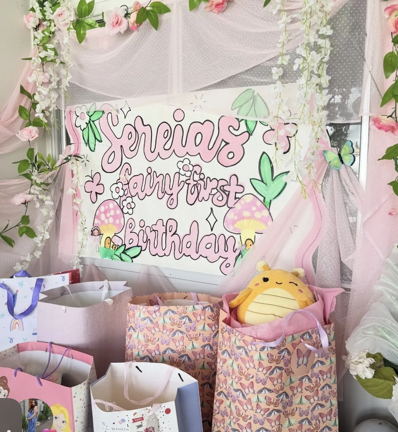 Birthday Banner, Hand Painted, Kids Birthday, Party, Graduation, Weddings, Engagement Party, Celebration, Custom Banner