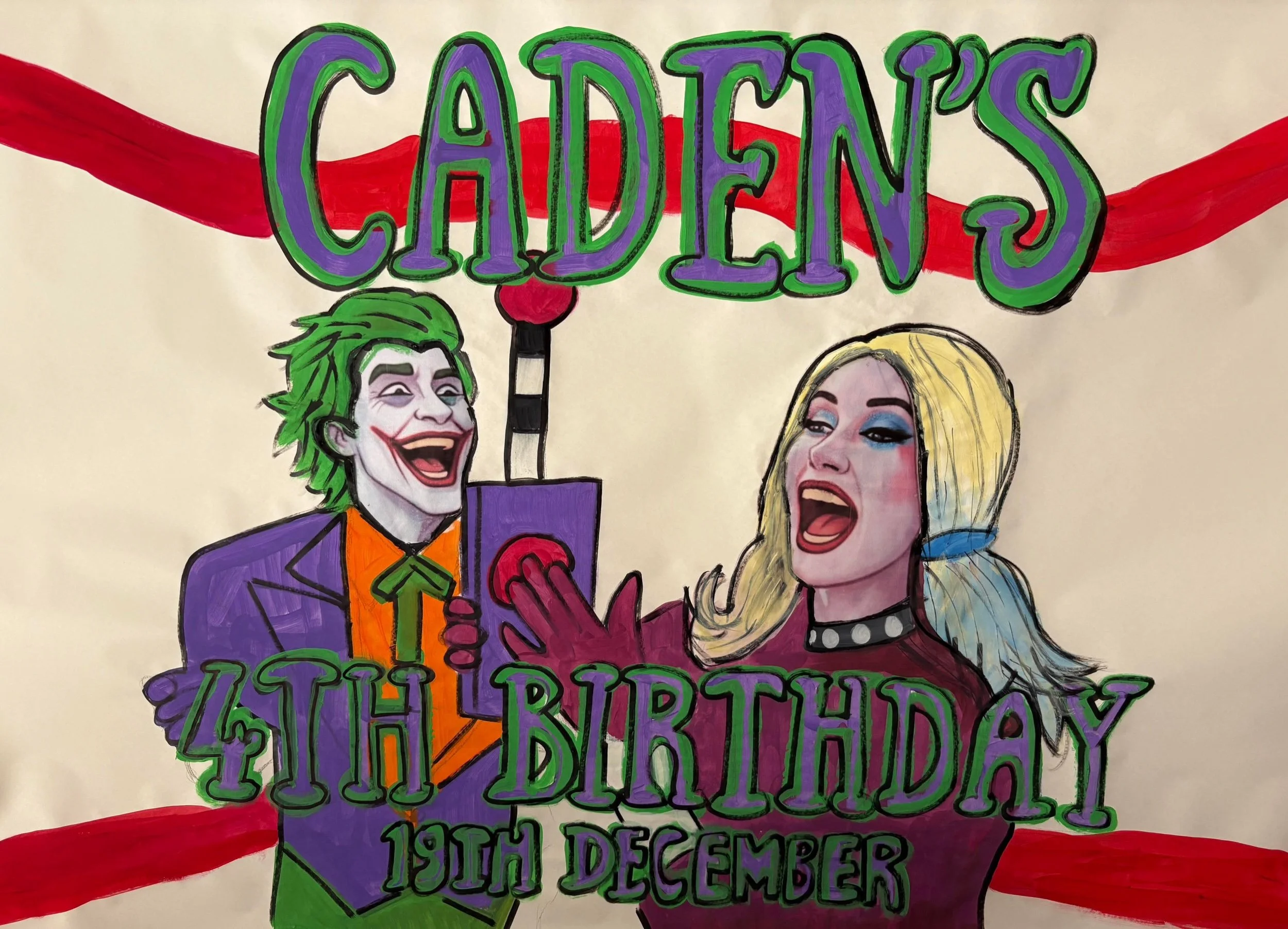 Birthday Banner, Hand Painted, Kids Birthday, Party, Graduation, Weddings, Engagement Party, Celebration, Custom Banner