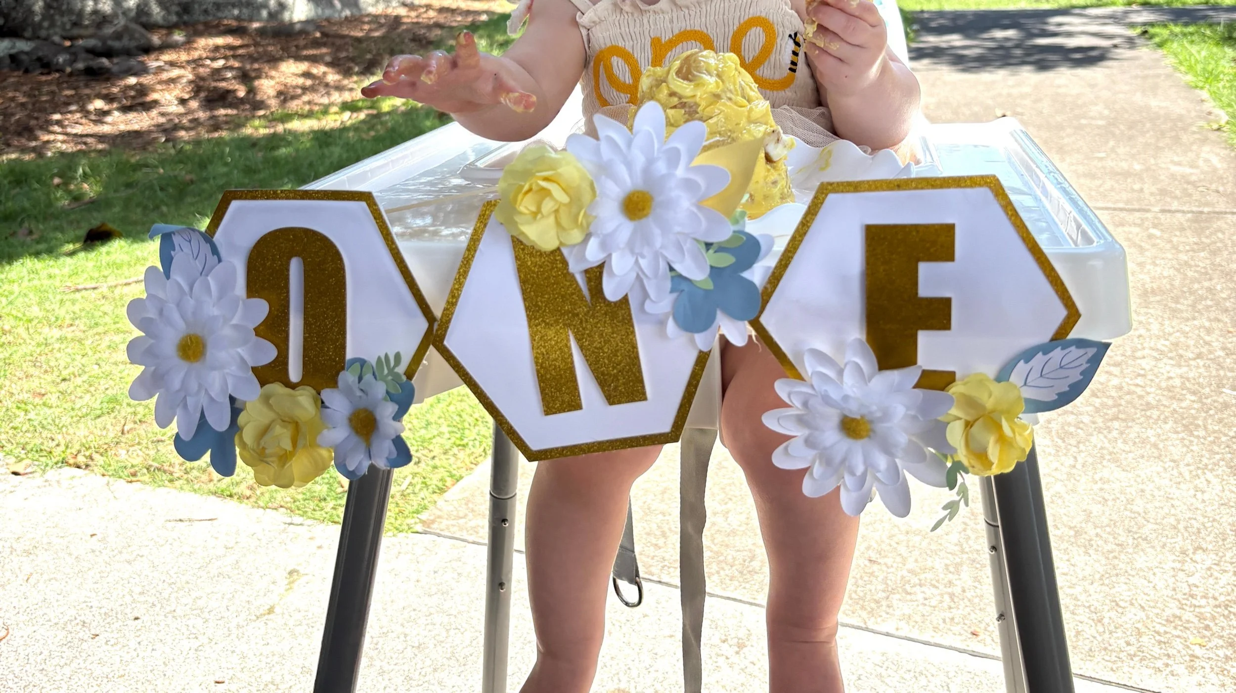 First Birthday Banner, Party Decor