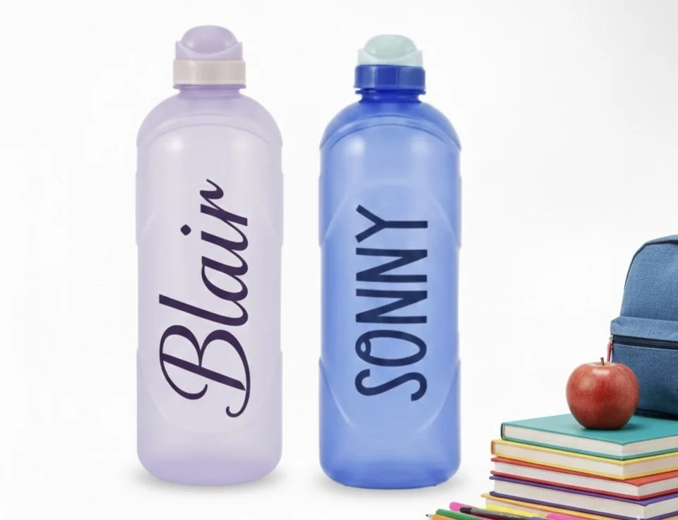Back to school, personalised school items, pencil case, key ring, bookmark, personalised water bottle, prep, starting school, school 2026