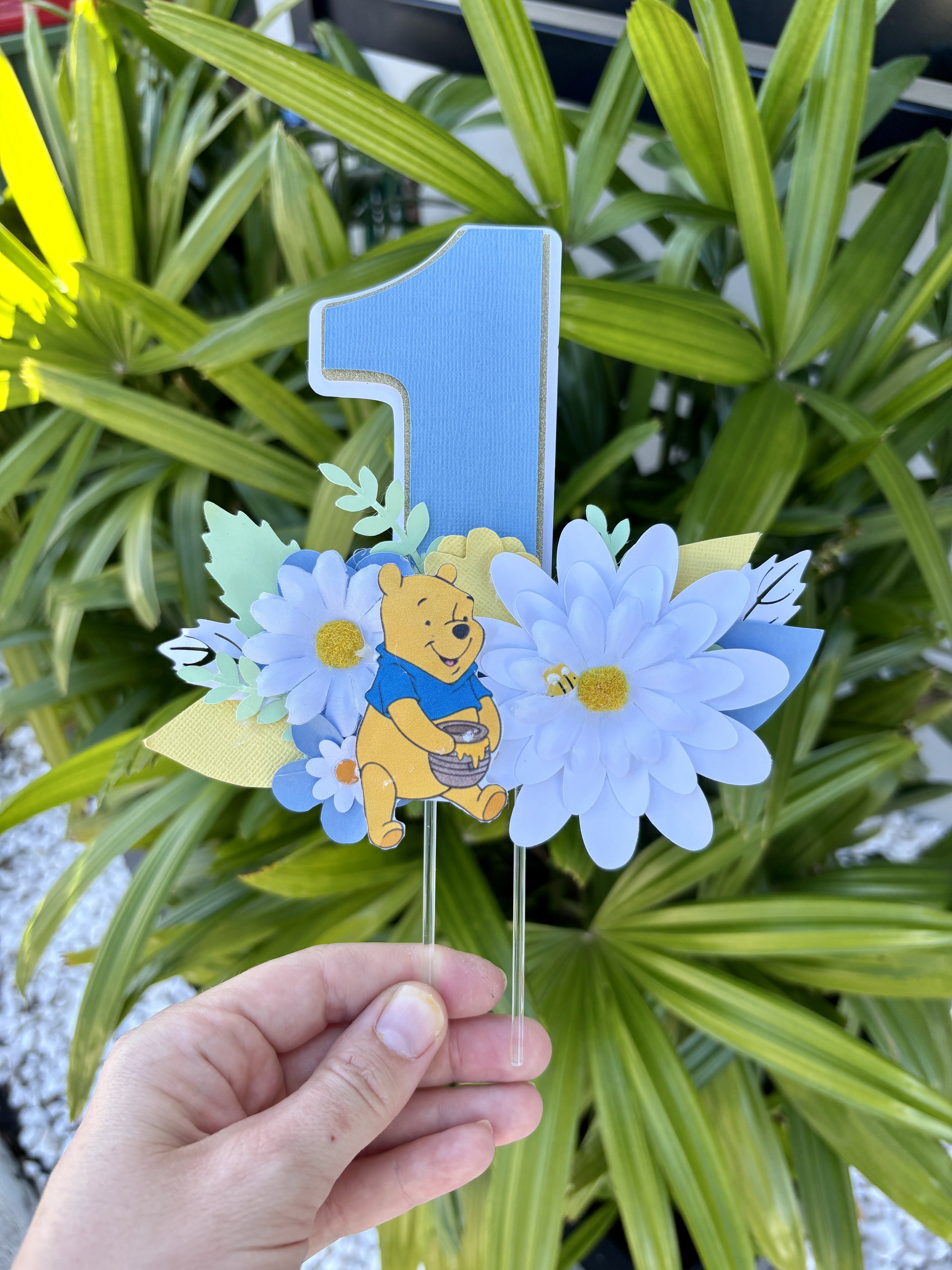 Winnie the Pooh Cake Topper | Personalised Cake Toppers