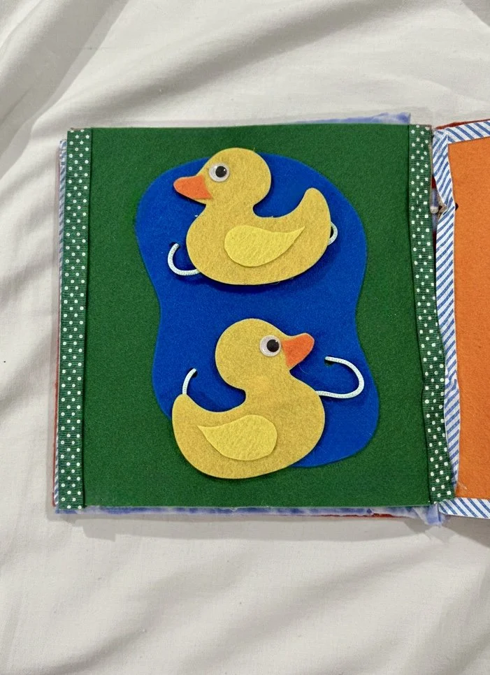 Educational Felt Book, Baby Sensory, Handmade, Personalised, Custom, Sensory Experiences, Fine Motor, Baby Gift, Toddler Gift, Unique Gift, Handmade