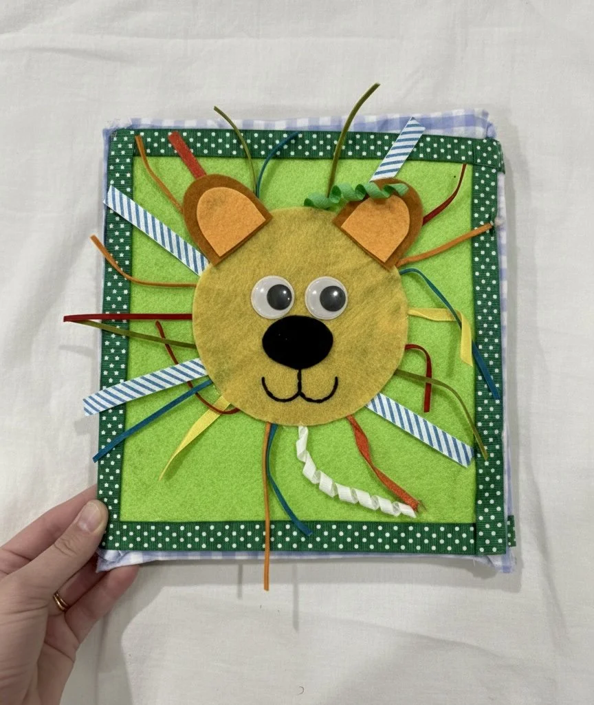 Educational Felt Book, Baby Sensory, Handmade, Personalised, Custom, Sensory Experiences, Fine Motor, Baby Gift, Toddler Gift, Unique Gift, Handmade